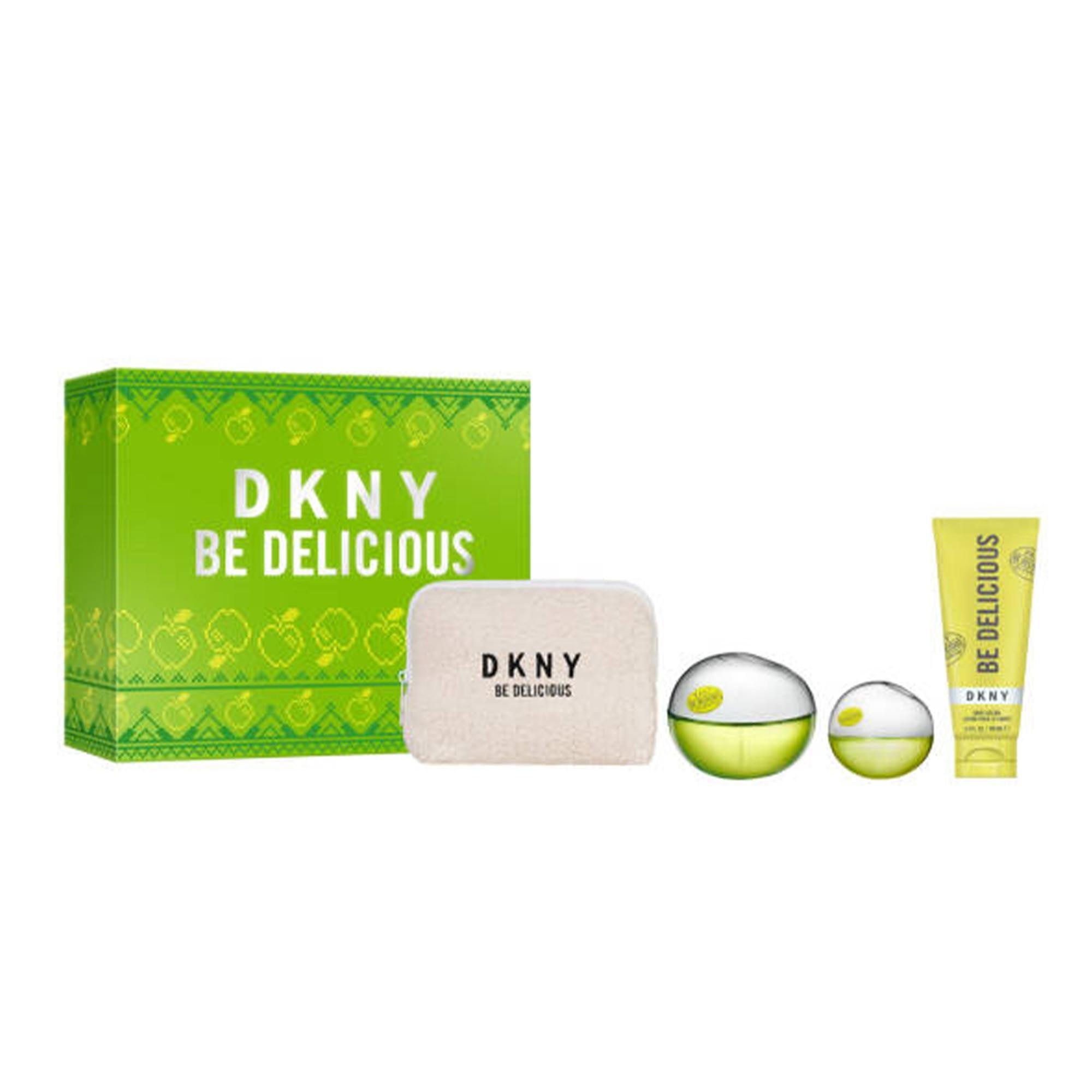 DKNY Be Delicious For Women Eau De Parfum 100ml Gift Set