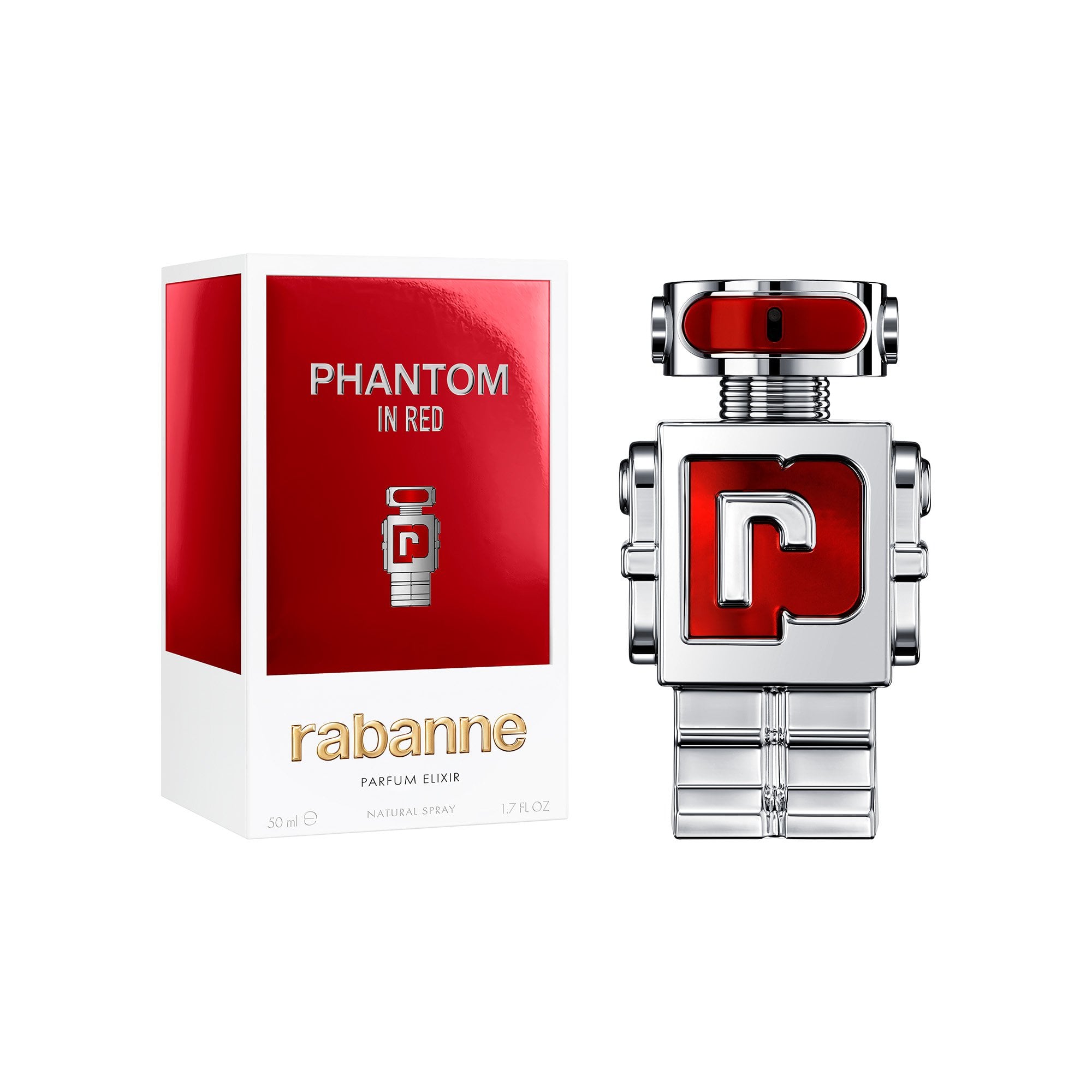 Rabanne Phantom In Red Parfum Elixir 50ml Spray