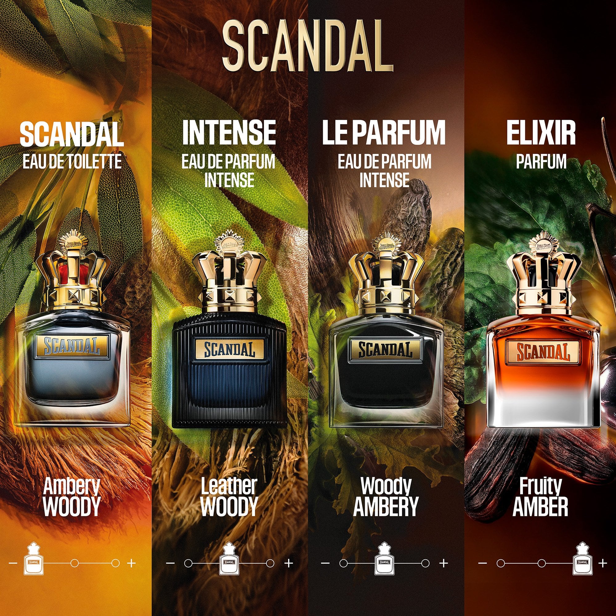 Jean Paul Gaultier Scandal Elixir Pour Homme Parfum 150ml Spray