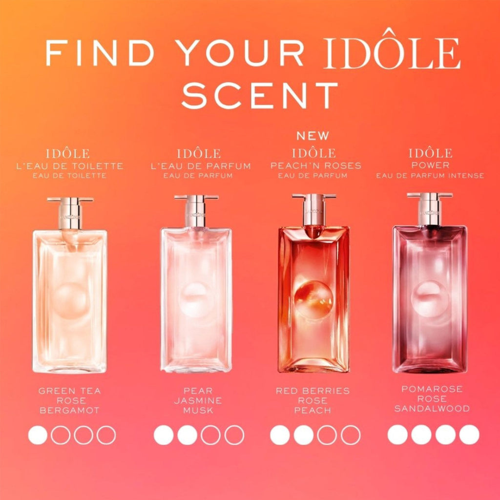 Lancome Idole Peach and Roses Eau De Parfum 100ml Spray