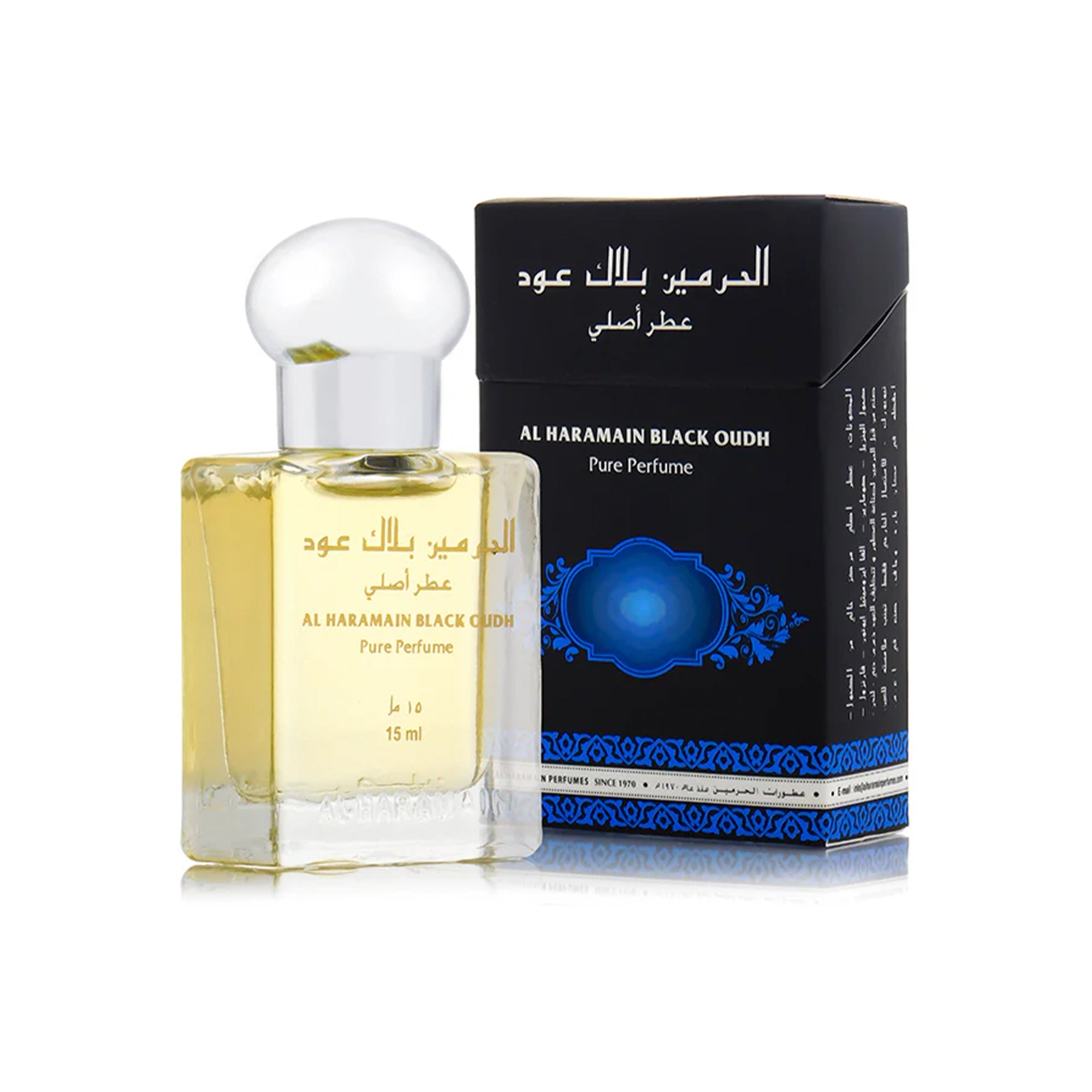 Al Haramain Black Oudh Perfumed Oil 15ml Roll-On