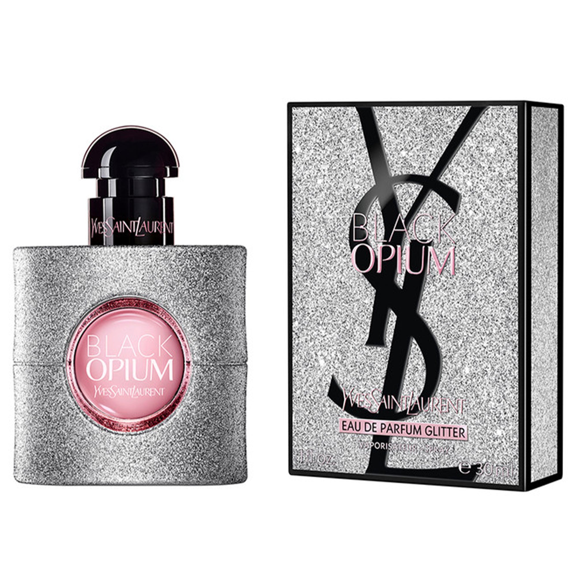 YSL Black Opium Eau De Parfum Glitter 30ml Spray