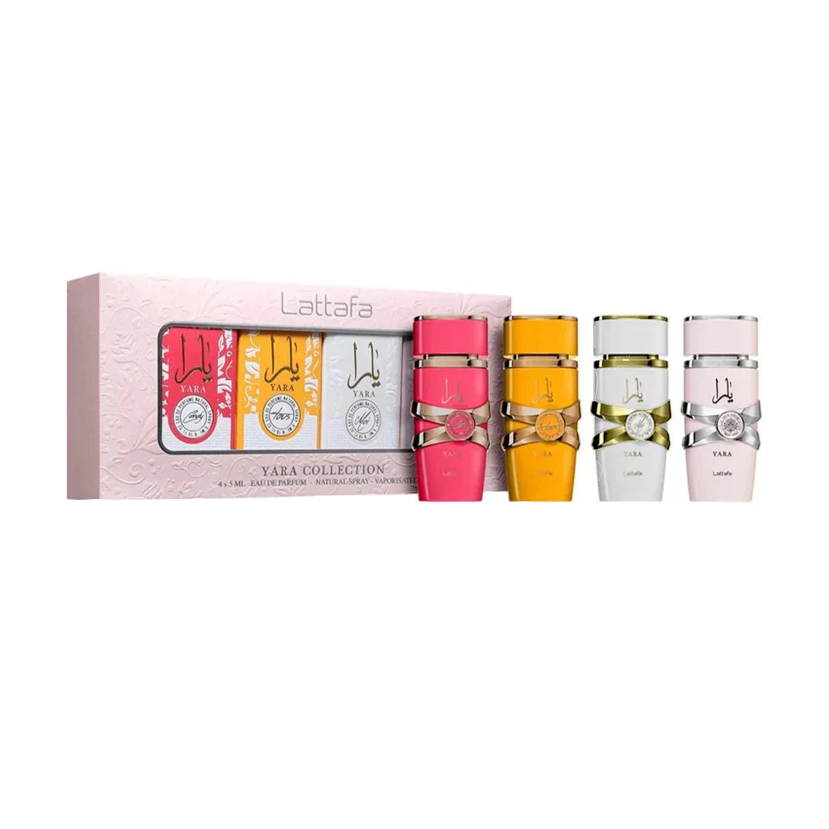 Lattafa Yara Mini Collection Eau De Parfum 4x5ml Gift Set