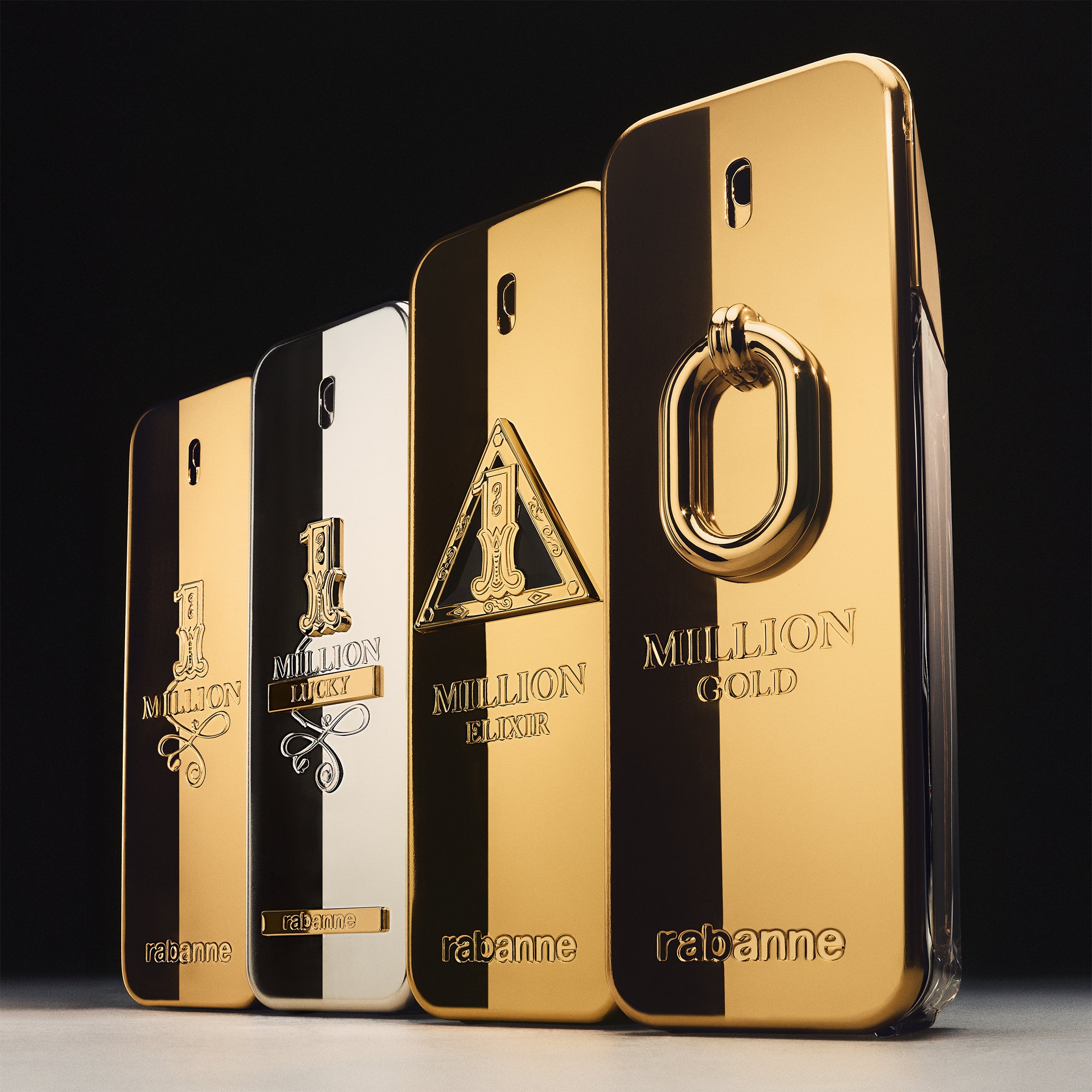 Rabanne 1 Million Gold Eau De Parfum Intense 100ml Spray