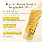 Medicube Kojic Acid Turmeric Night Wrapping Mask 75ml Tube