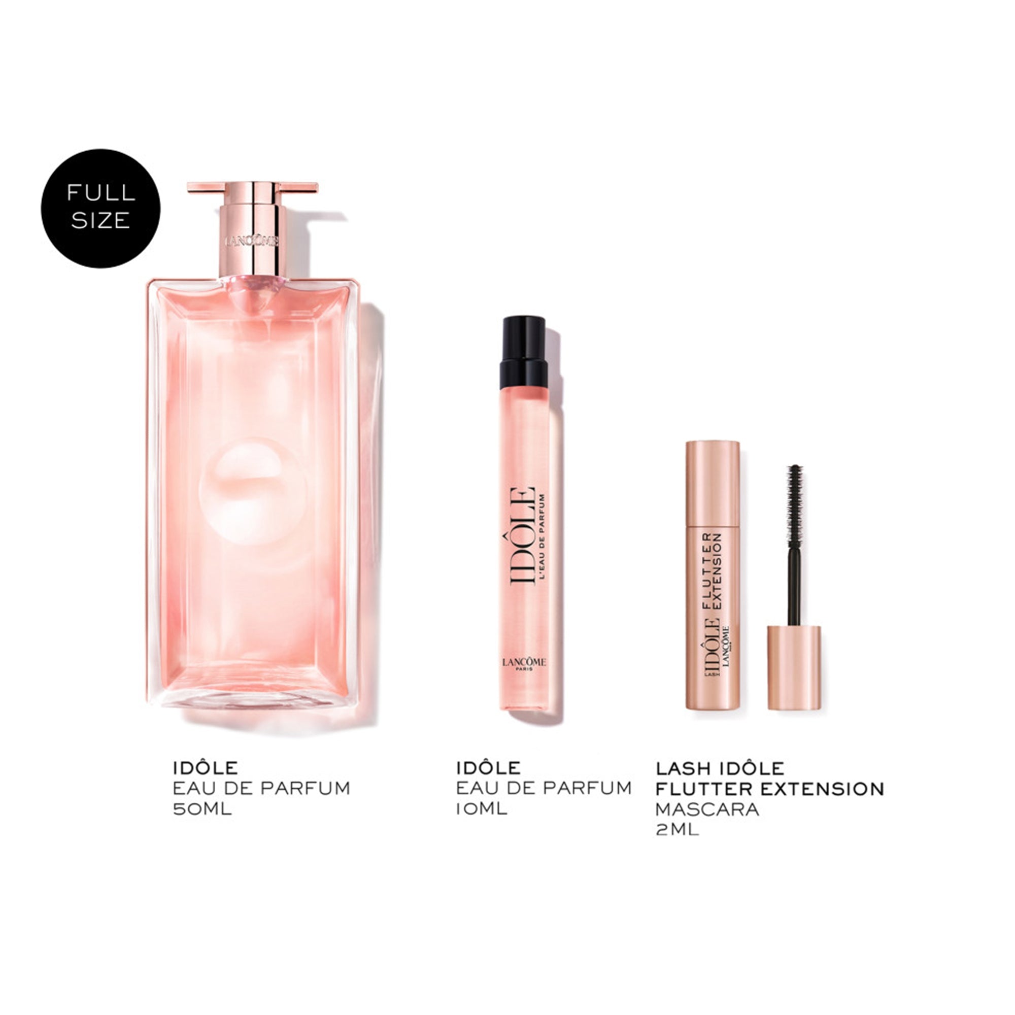 Lacome Idôle Eau De Parfum 50ml & Travel Spray 10ml Gift Set