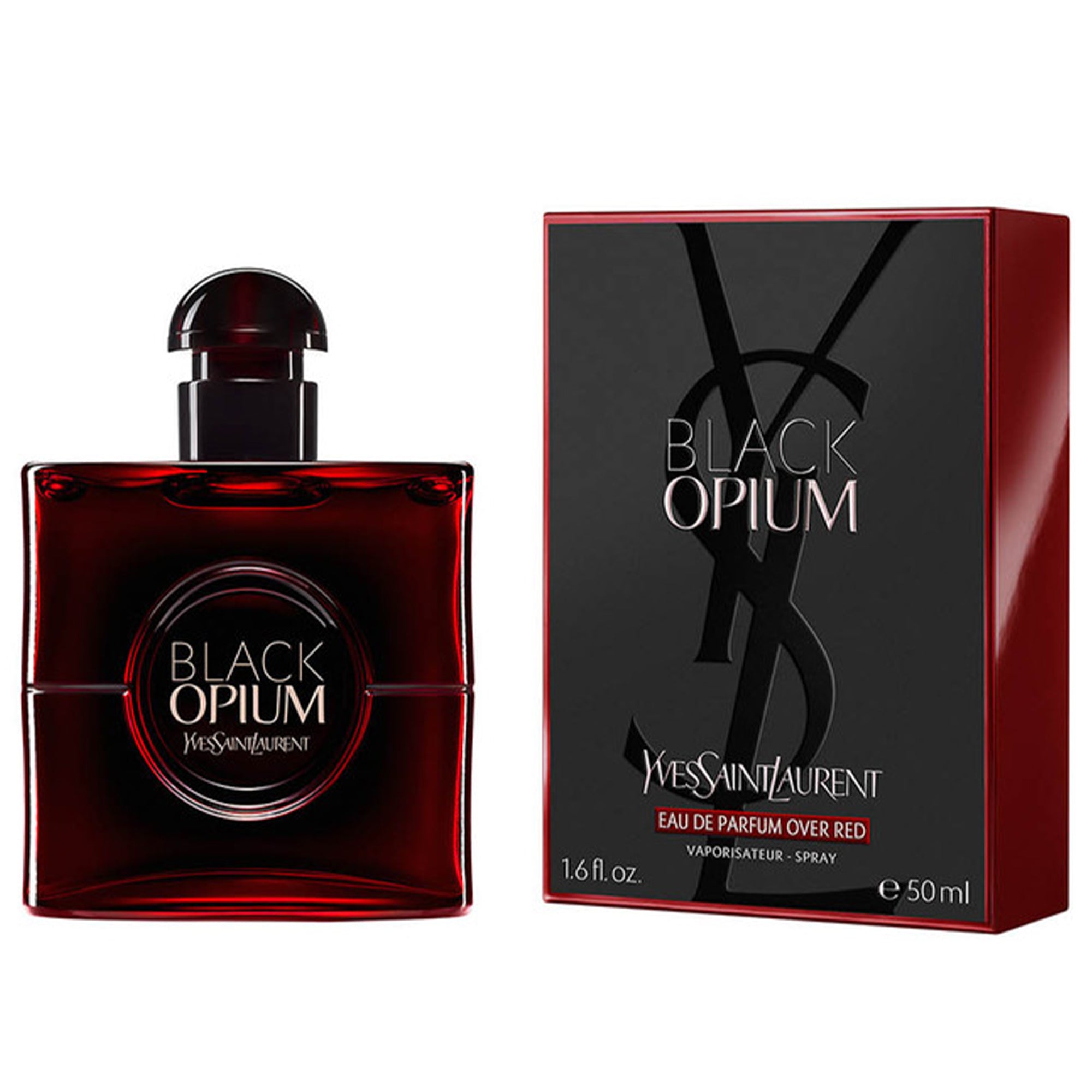 YSL Black Opium Over Red Eau De Parfum 50ml Spray