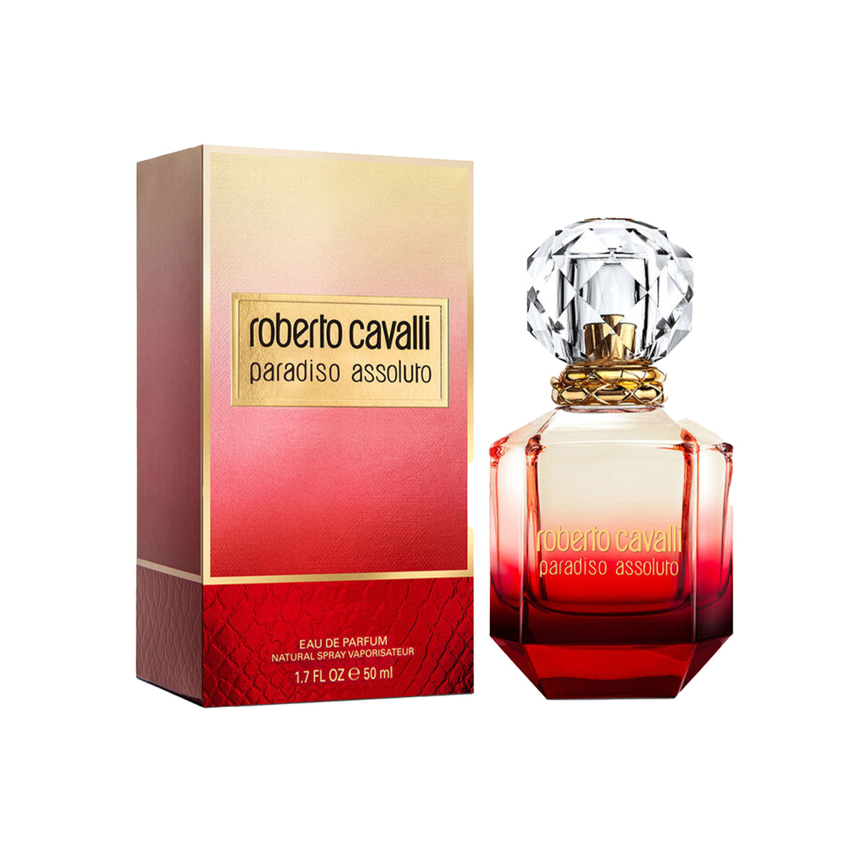 Roberto Cavalli Paradiso Assoluto Eau De Parfum 50ml Spray