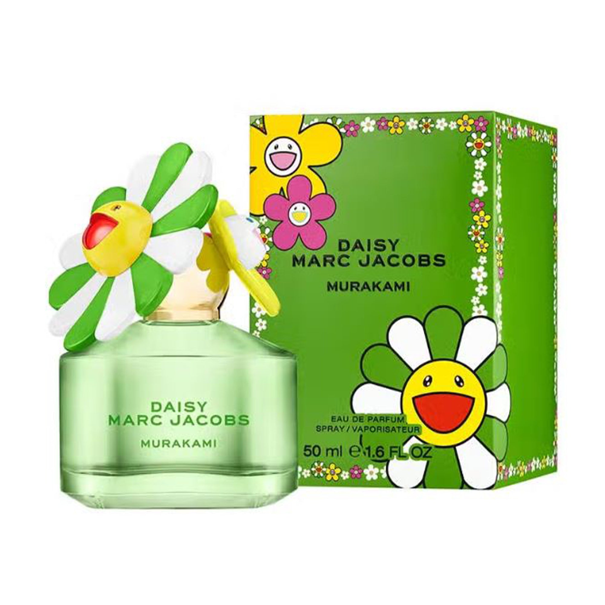 Marc Jacobs Daisy Murakami Green Eau De Parfum 50ml Spray – Beauty
