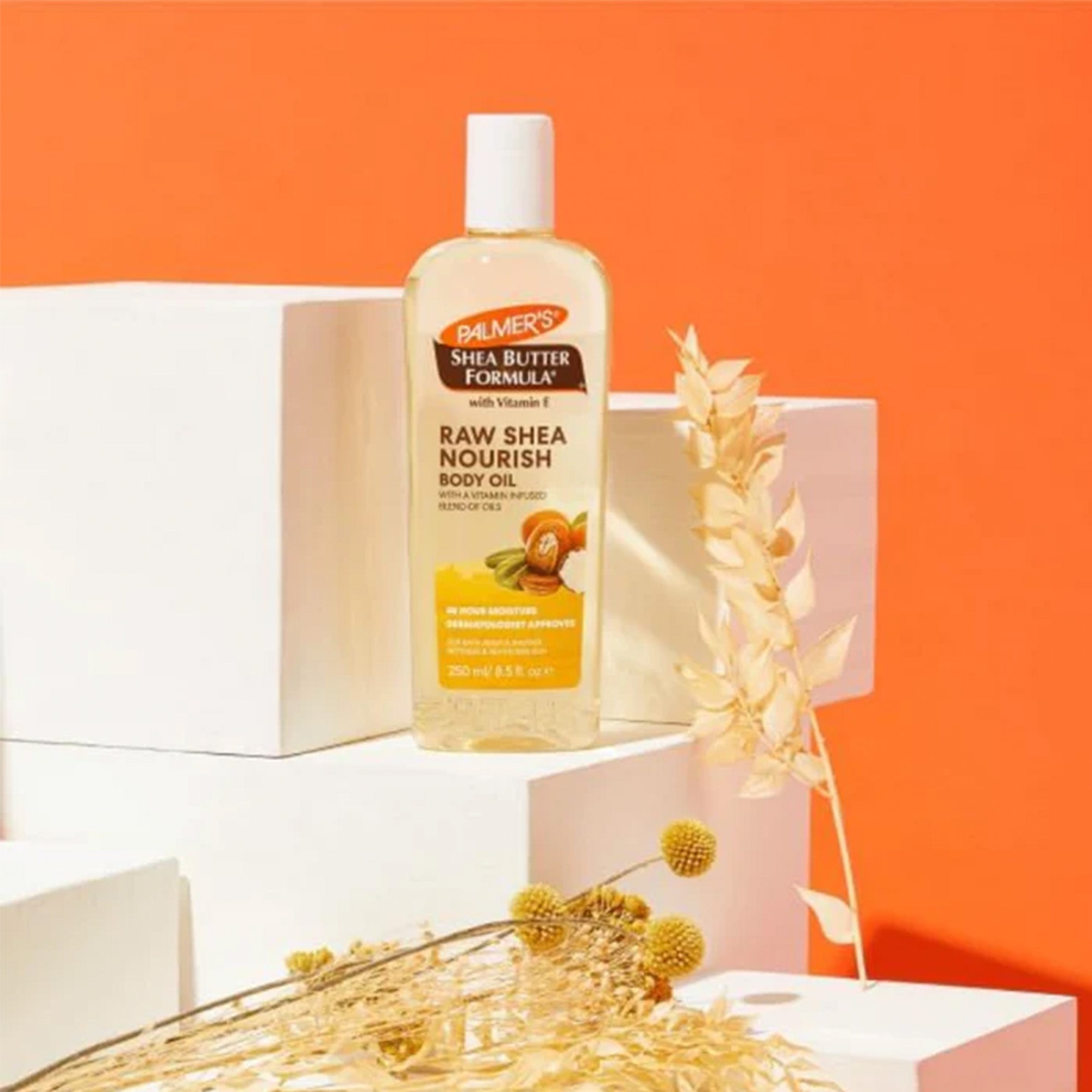 Palmer's Raw Shea Nourish Body Oil 250ml Bottle