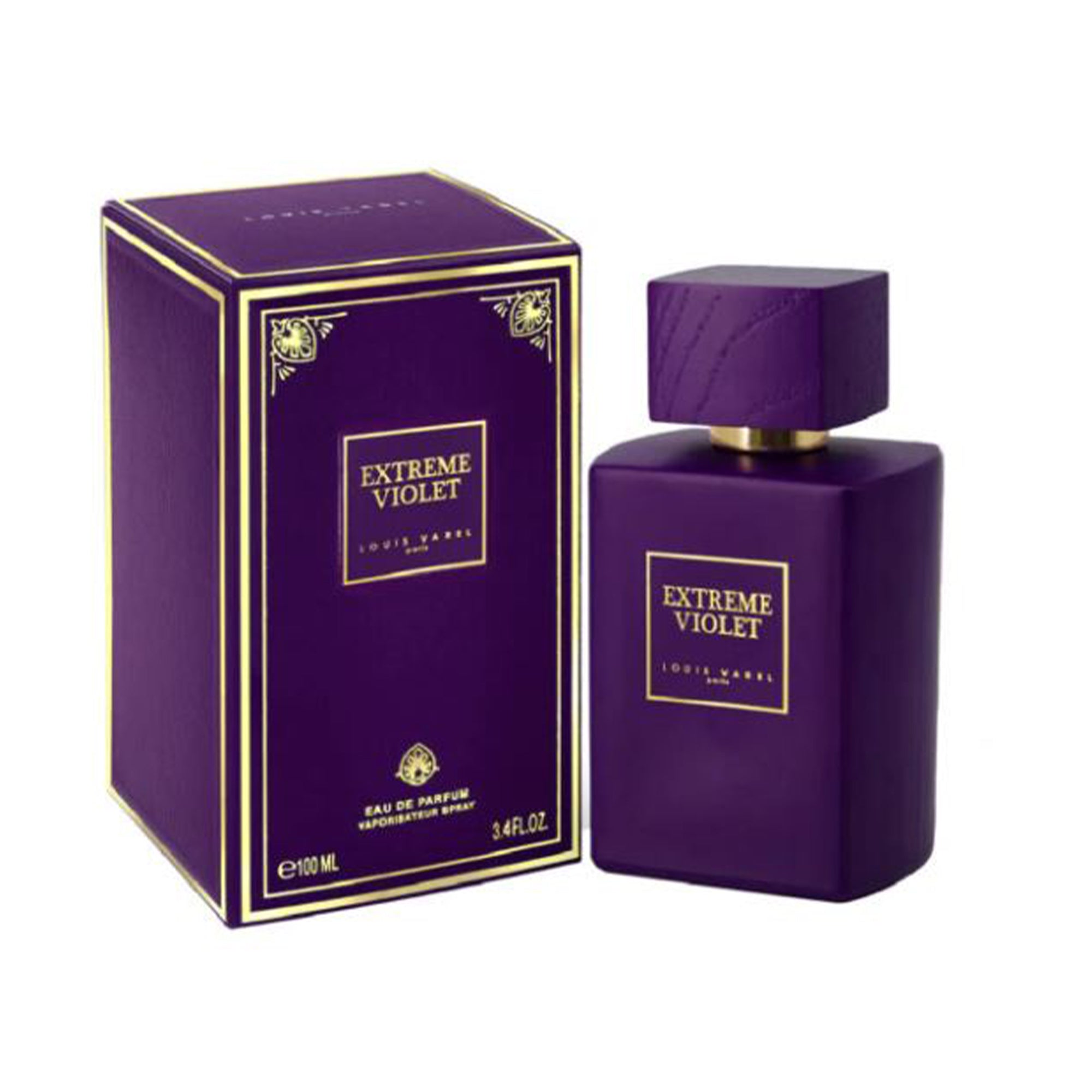 Louis Varel Extreme Violet Eau De Parfum 100ml Spray