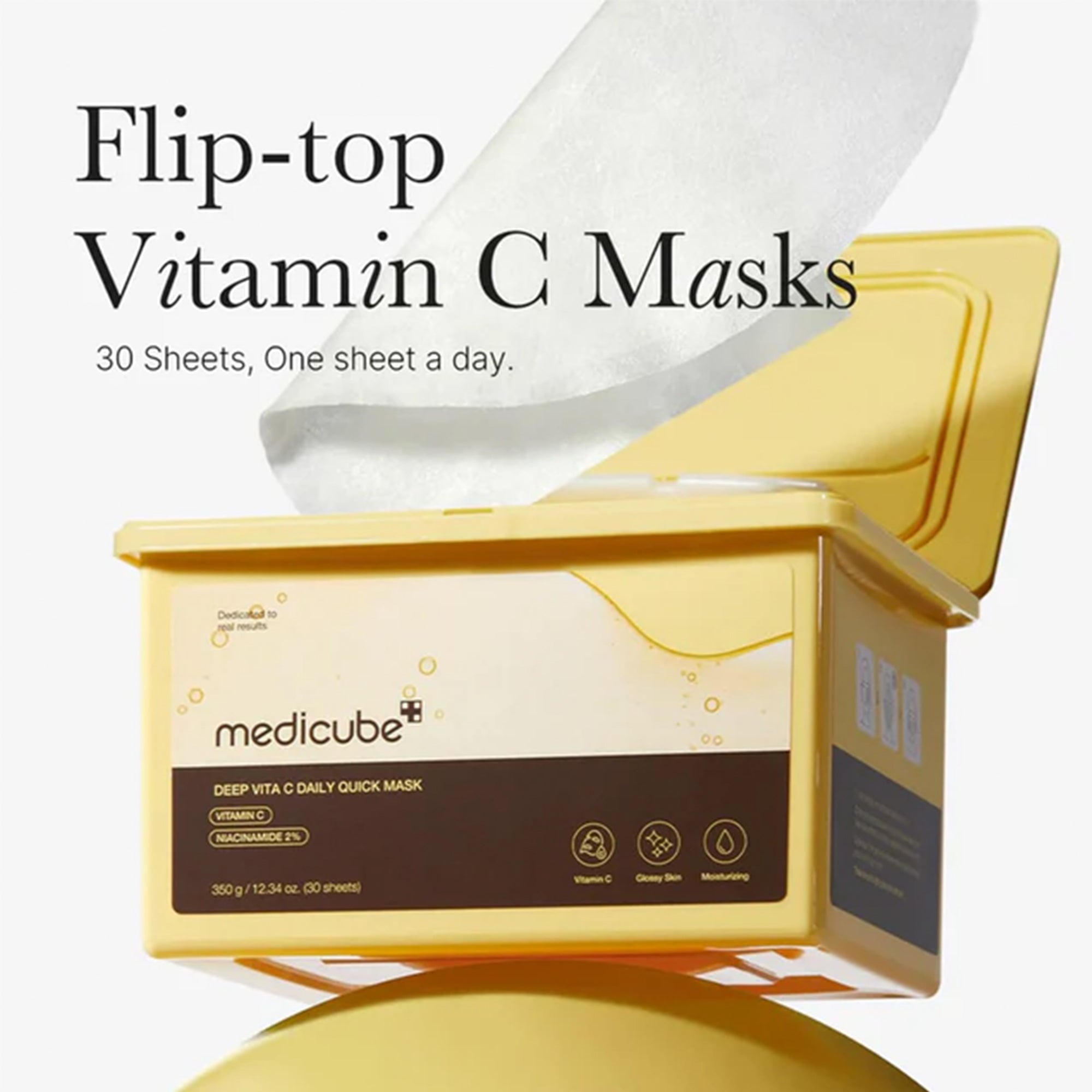 Medicube Deep Vita C Sheet Mask x30pcs