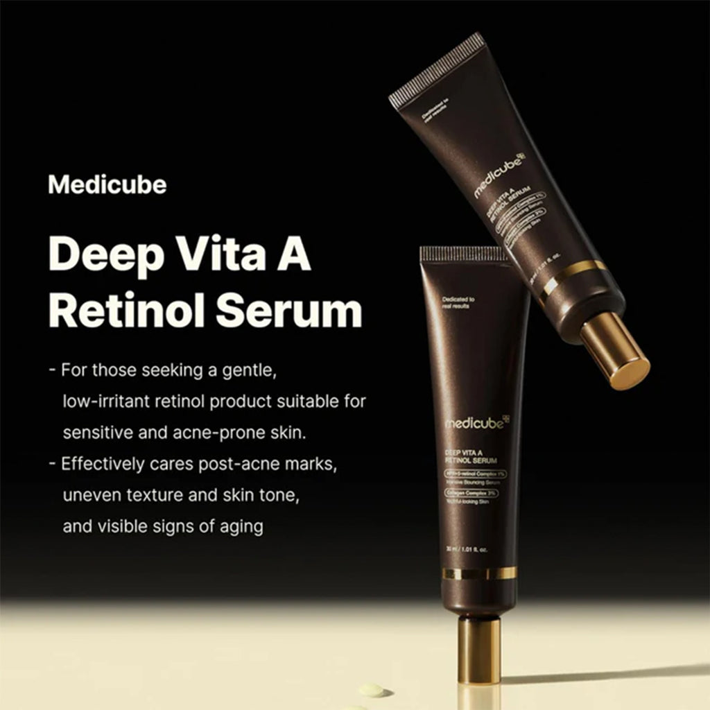 Medicube Deep Vita A Retinol Serum 30ml Tube