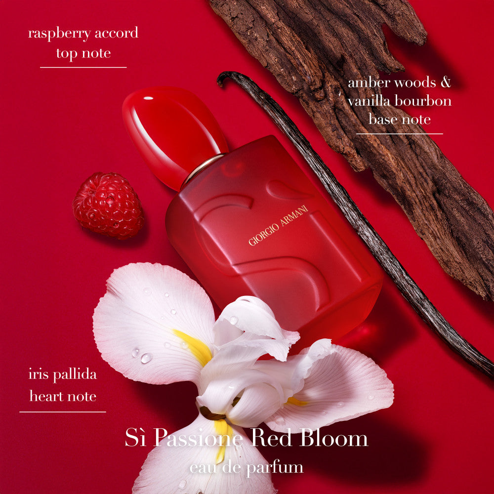 Giorgio Armani Si Passione Red Bloom Eau De Parfum 50ml Spray