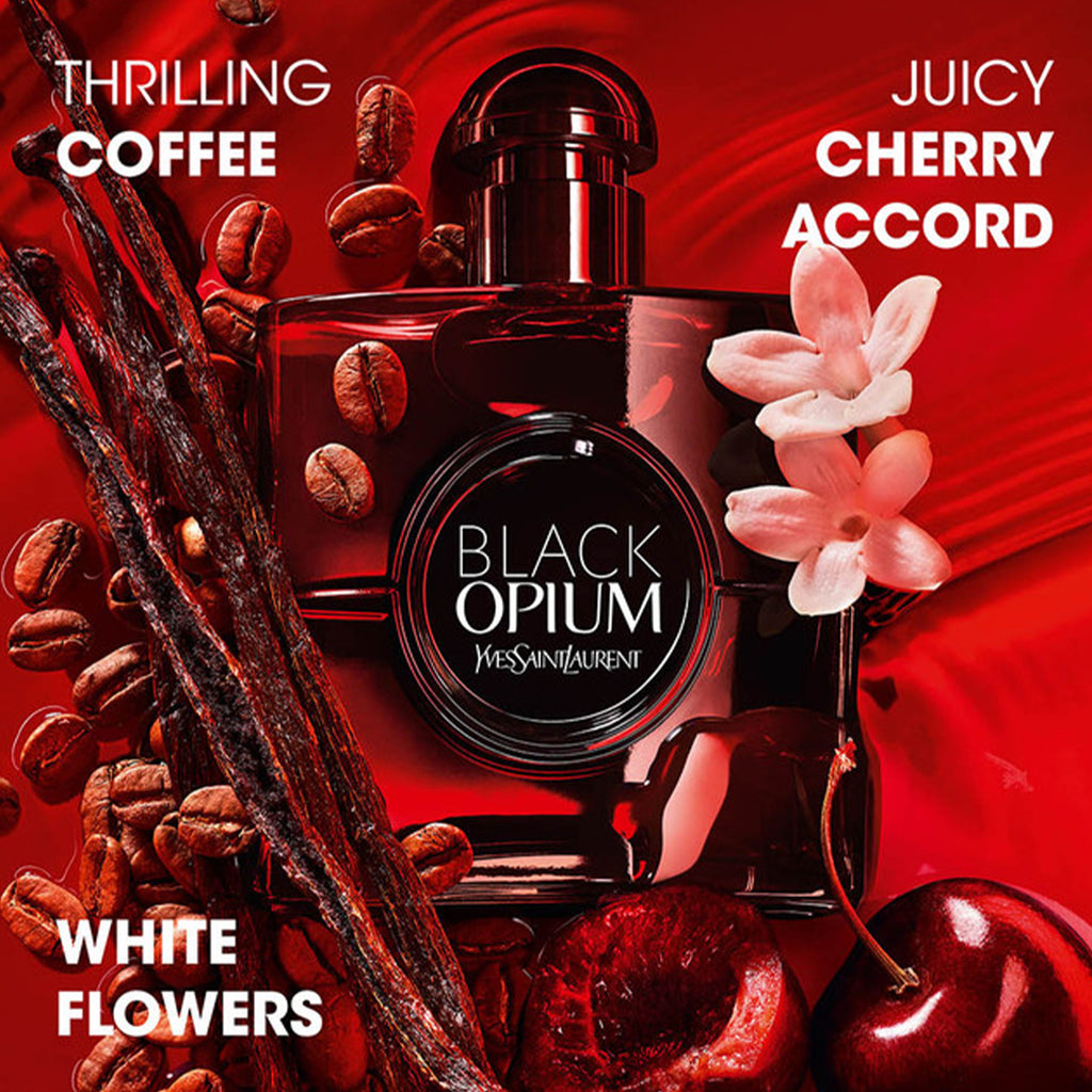 YSL Black Opium Over Red Eau De Parfum 90ml Spray