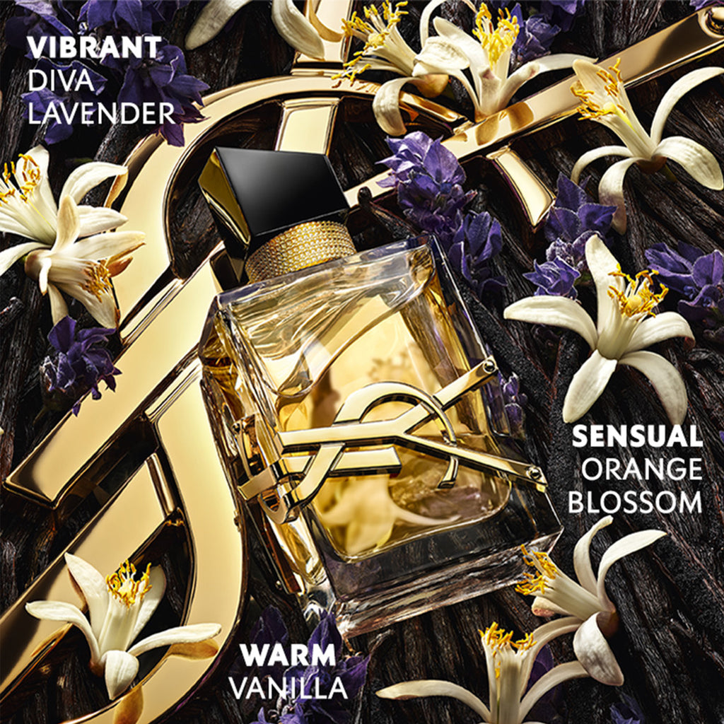 YSL Libre Eau De Parfum 50ml & Travel Spray 10ml & Mirror Gift Set