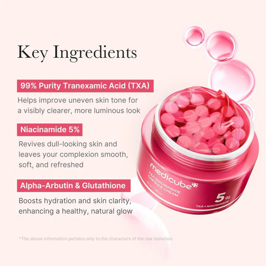 Medicube TXA Niacinamide Capsule Cream 55ml Jar