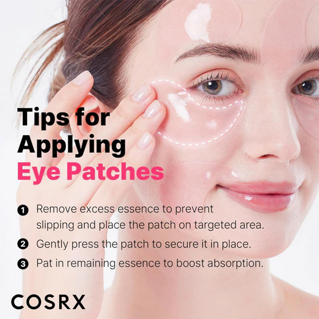 CosRx The Pink Peptide Collagen Hydrogel Eye Patches 60pcs Jar