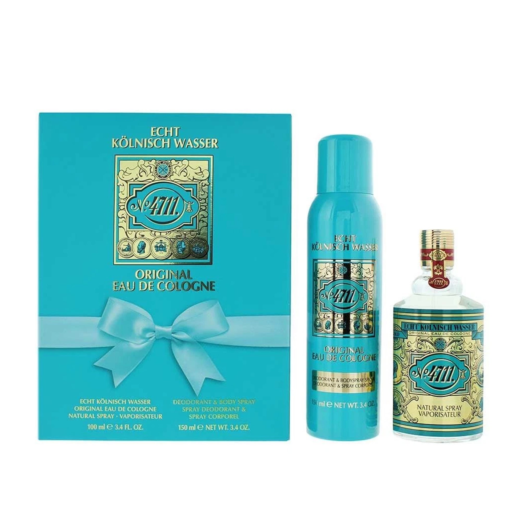 4711 Eau De Cologne 100ml & Deodorant Spray 150ml Gift Set