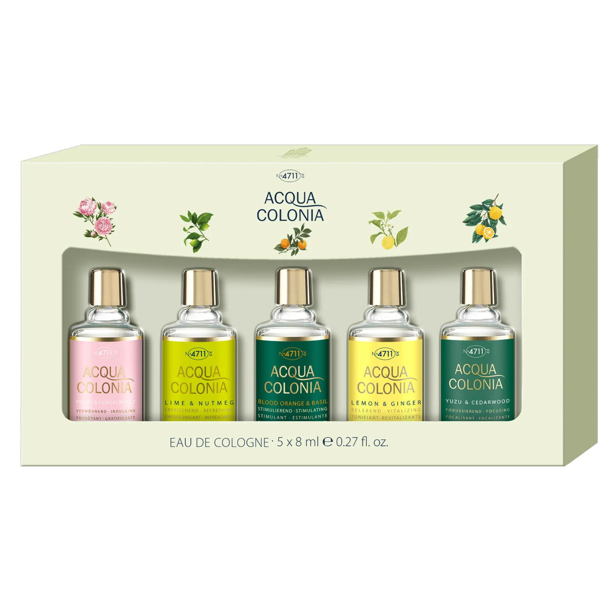4711 Acqua Colonia Eau De Cologne 5 x 8ml Gift Set