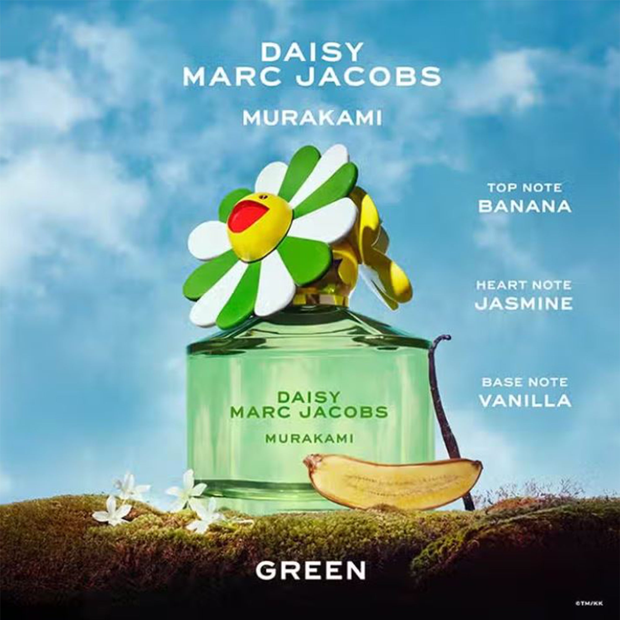 Marc Jacobs Daisy Murakami Green Eau De Parfum 50ml Spray – Beauty