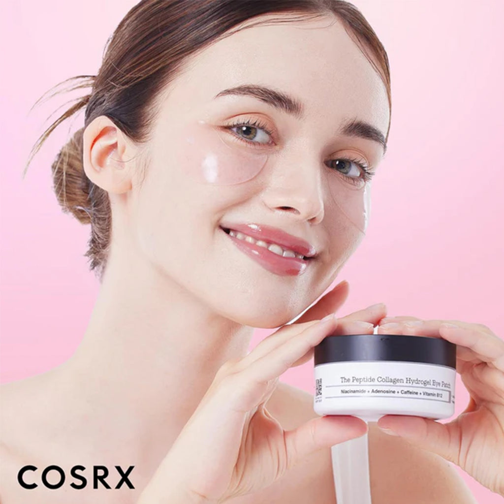 CosRx The Pink Peptide Collagen Hydrogel Eye Patches 60pcs Jar