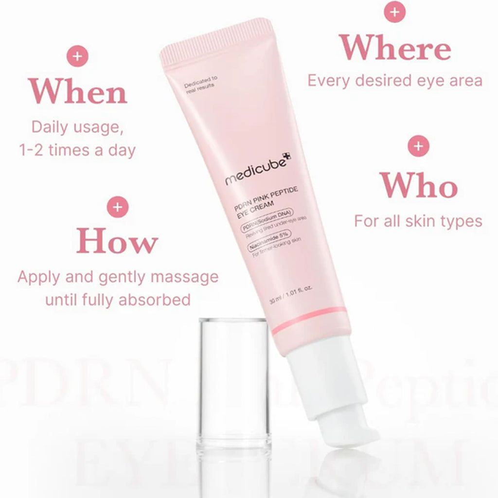 Medicube PDRN Pink Peptide Eye Cream 30ml Pump