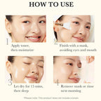 Medicube Kojic Acid Turmeric Night Wrapping Mask 75ml Tube