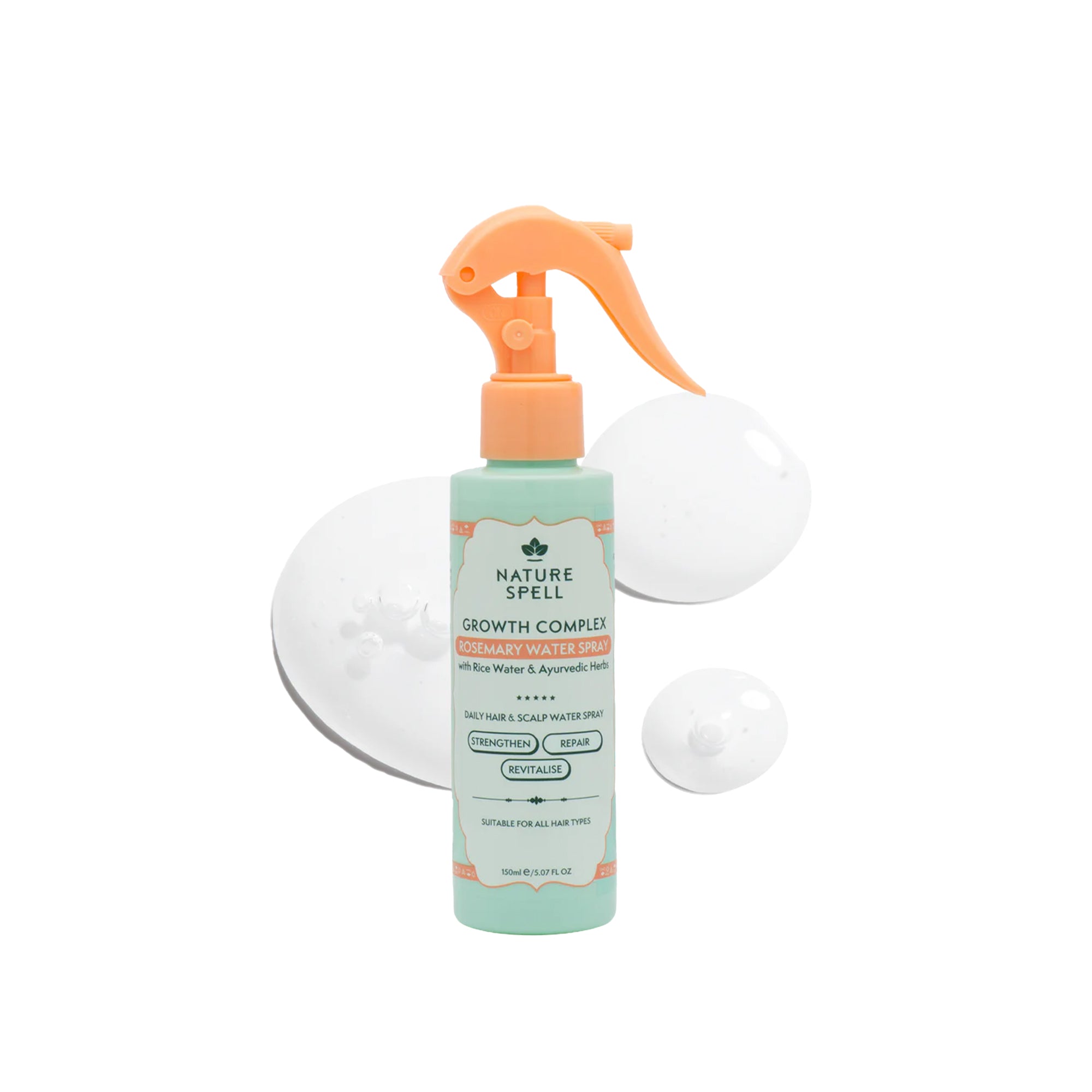 Nature Spell Growth Complex Rosemary Water Scalp Spray 150ml Spray