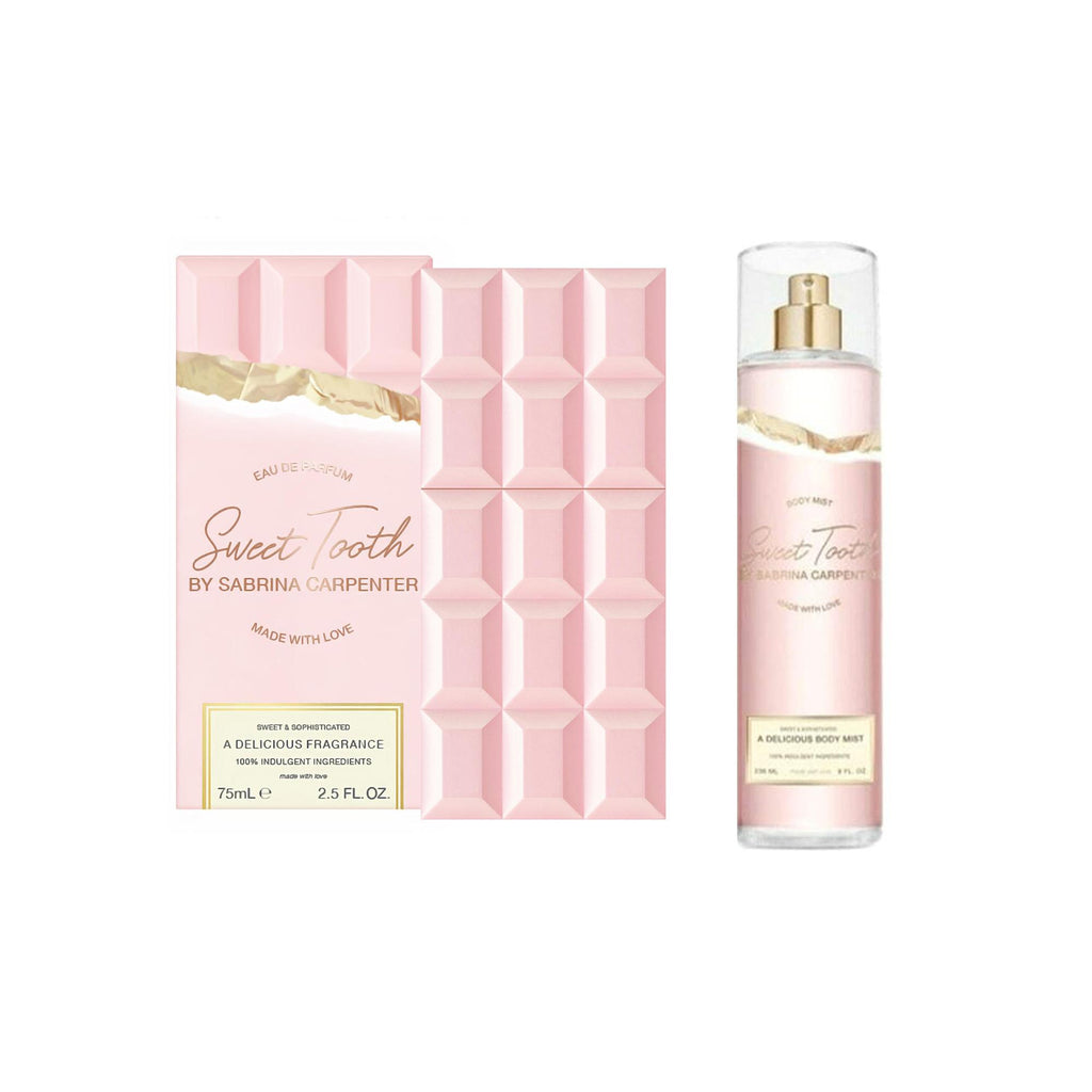 Sabrina Carpenter Sweet Tooth Eau De Parfum 75ml & Sweet Tooth Body Mist 236ml Bundle