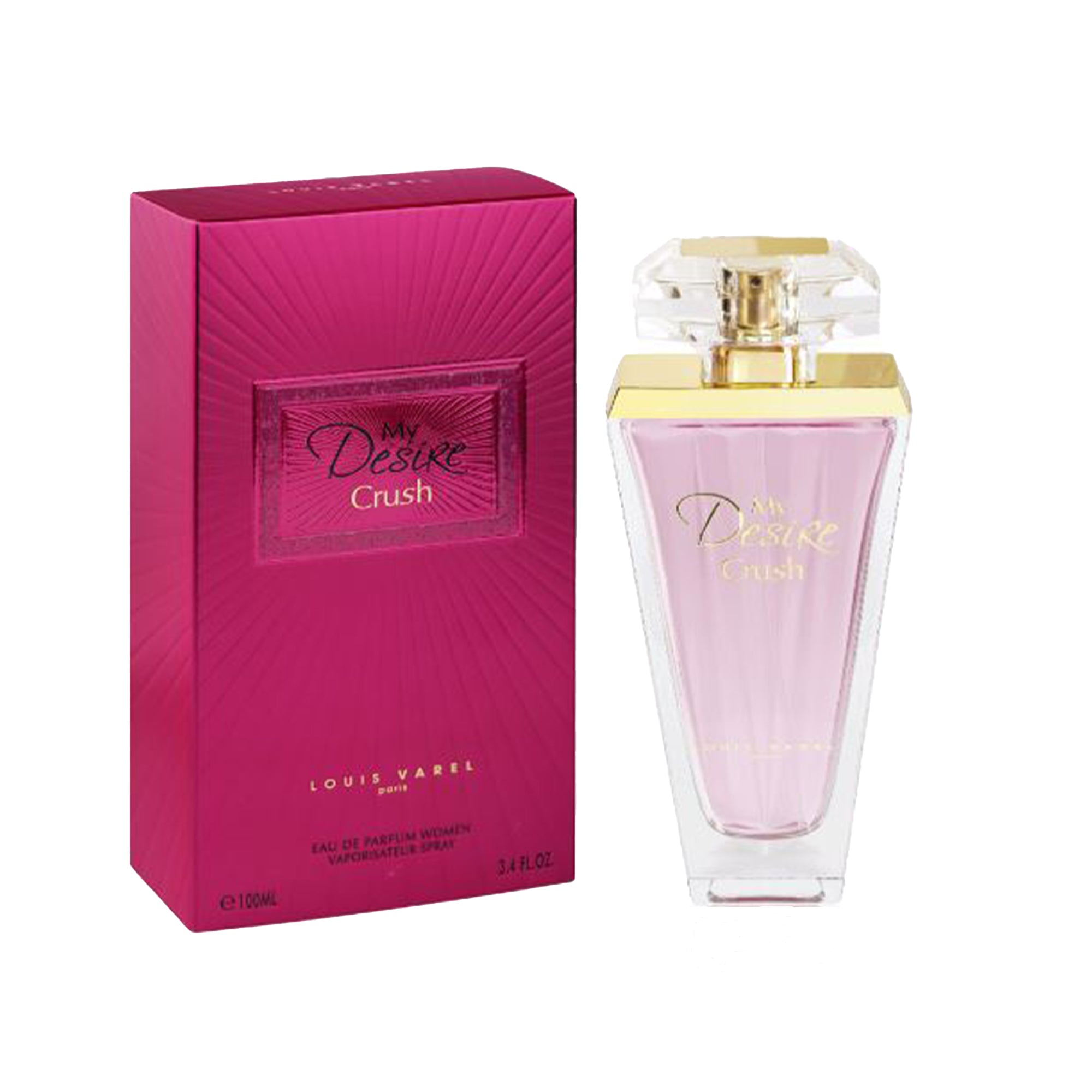 Louis Varel My Desire Crush Eau De Parfum 100ml Spray