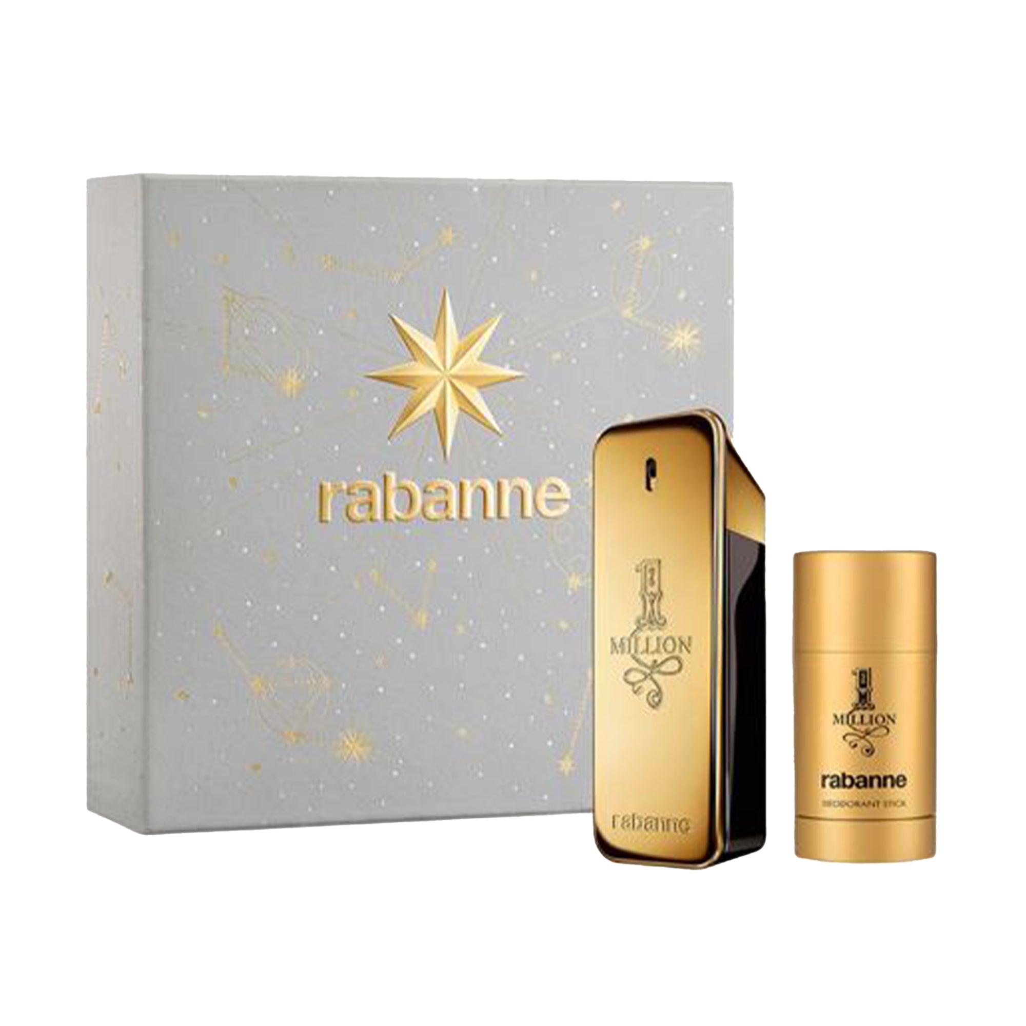 Rabanne 1 Million Eau De Toilette 100ml & Deodorant 150ml Gift Set