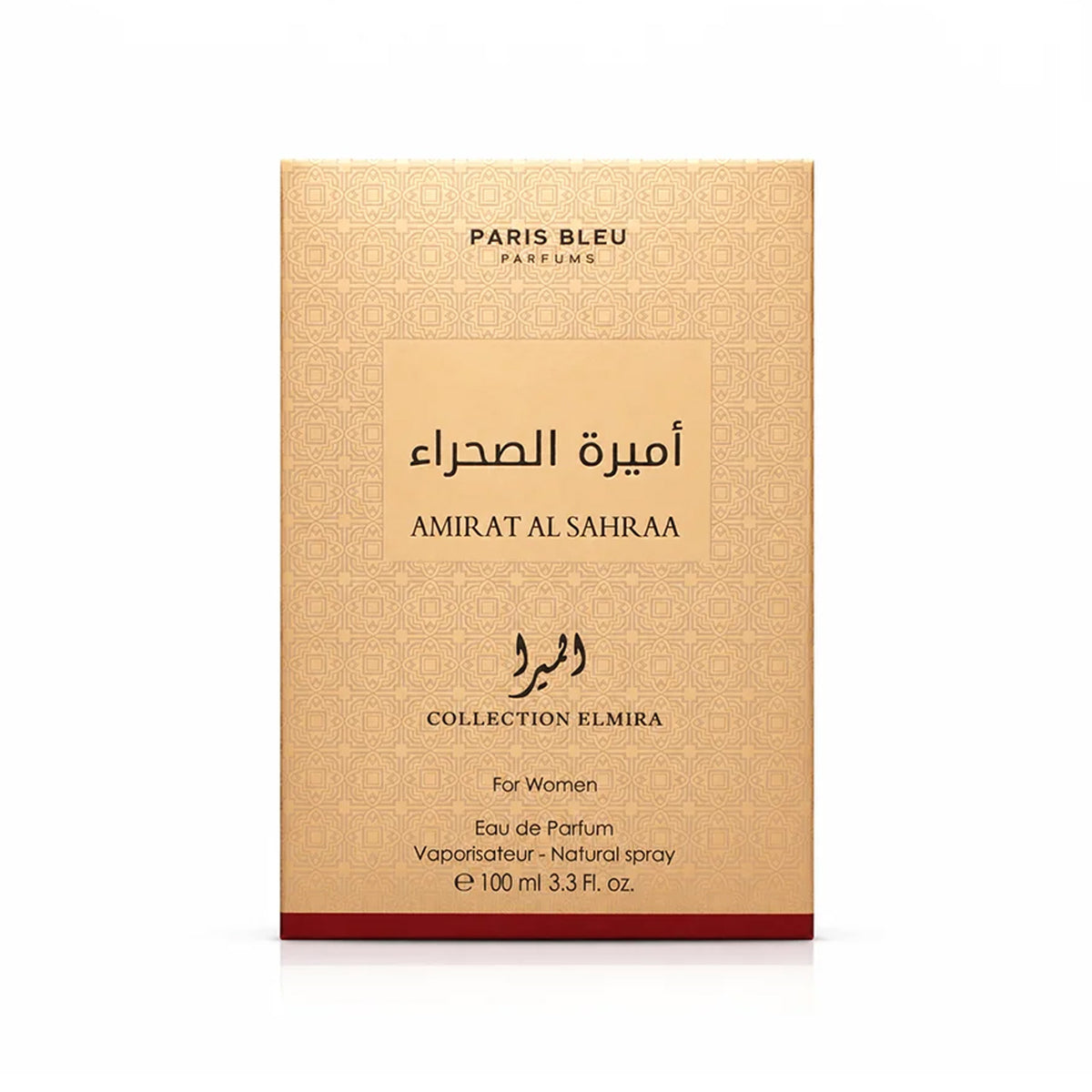 Paris Bleu Collection Elmira Amirat Al Sahraa Eau De Parfum 100ml Spray