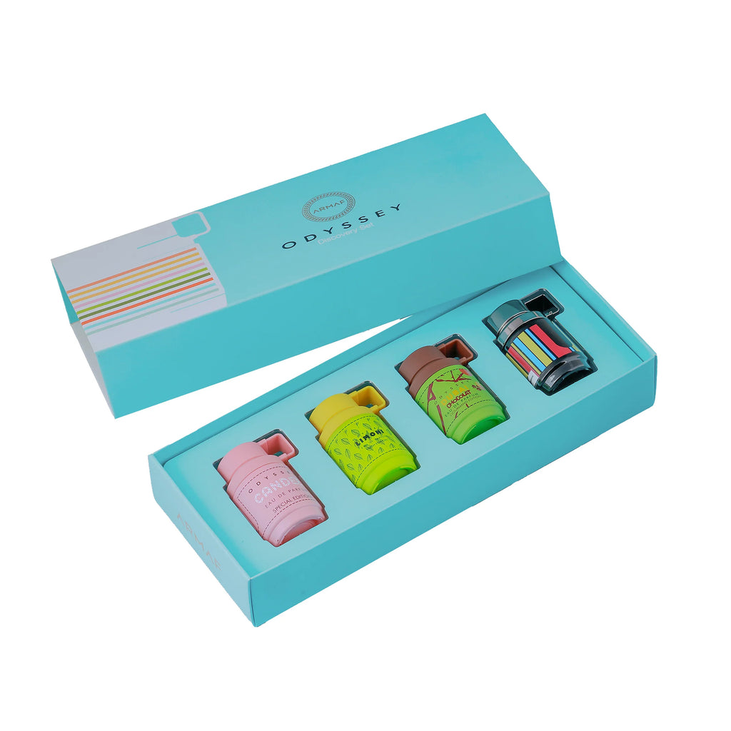 Armaf Odyssey Discovery Set Eau De Parfum 4 x 12ml Gift Set