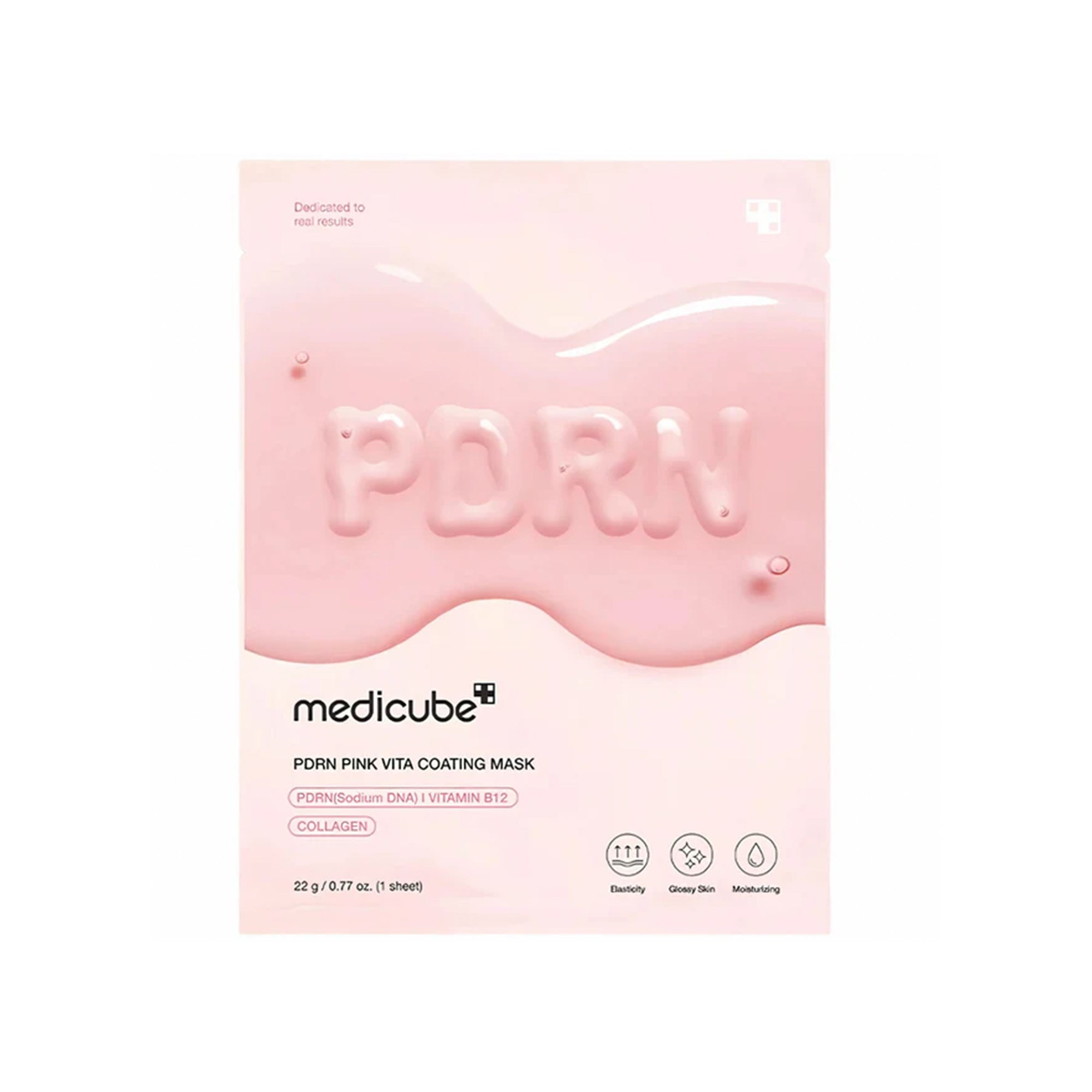 Medicube PDRN Pink Vita Sheet Mask 1pc Sachets/Units