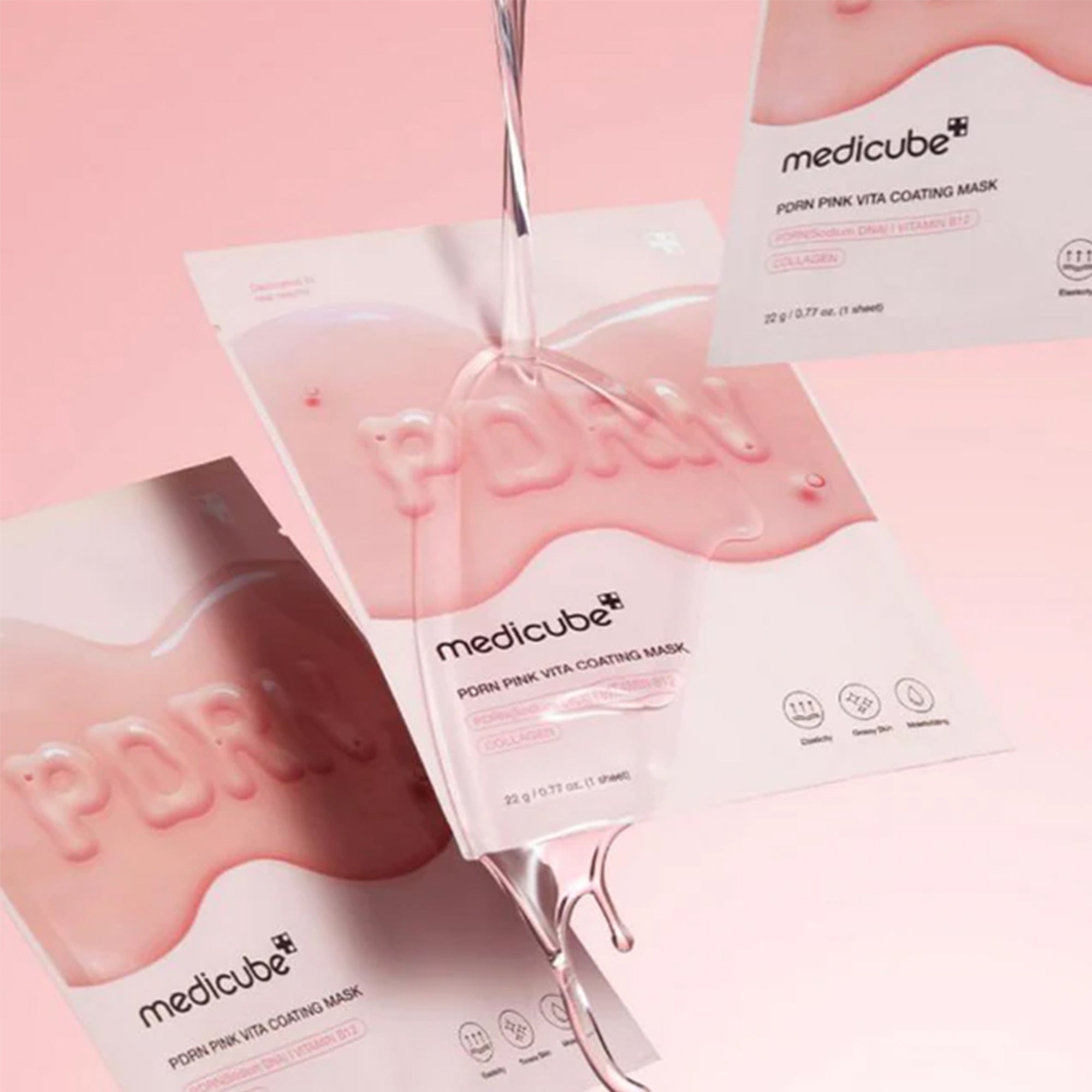 Medicube PDRN Pink Vita Sheet Mask 1pc Sachets/Units