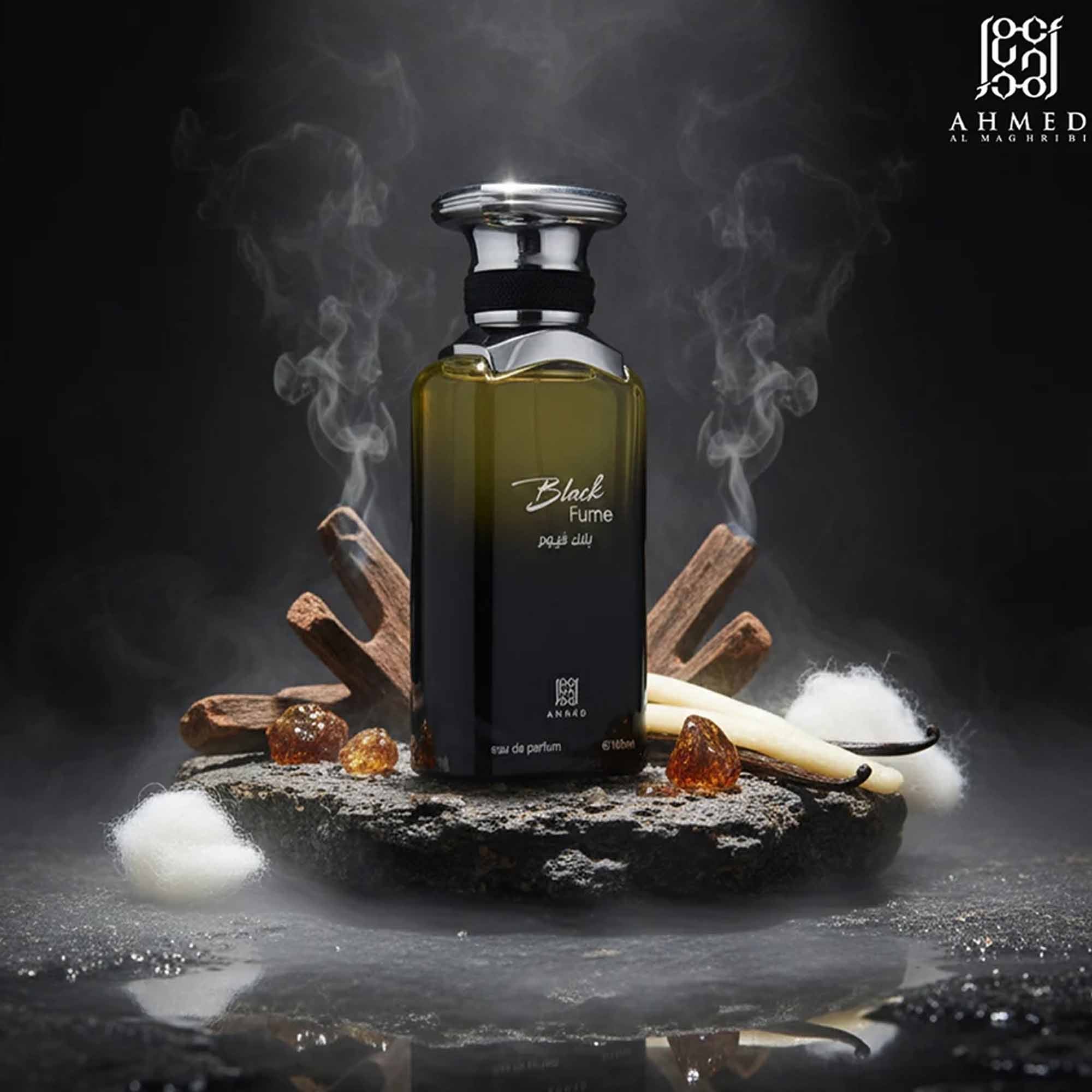 Ahmed Al Maghribi Black Fumes Extrait De Parfum 100ml Spray