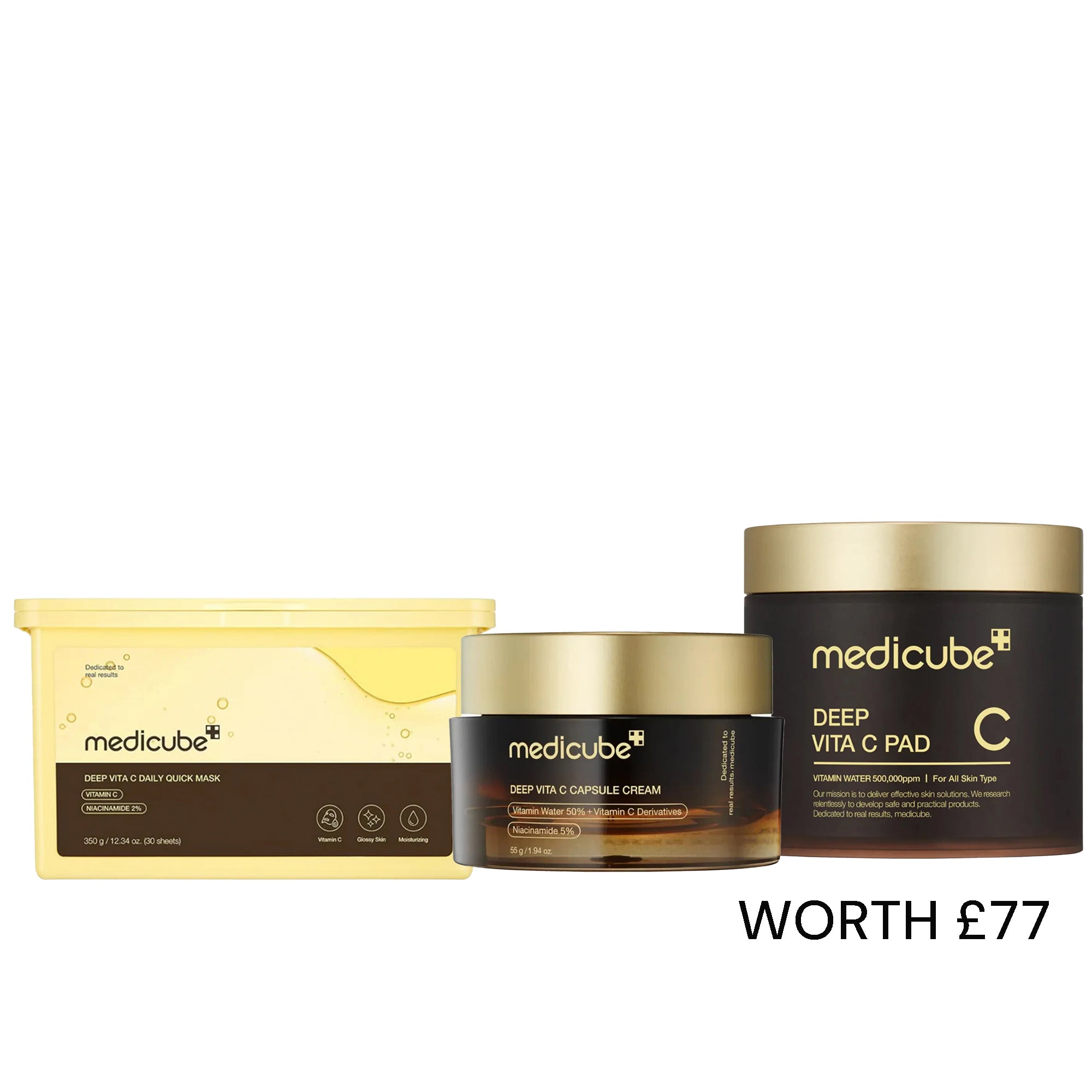 Medicube Deep Vita C Routine
