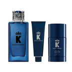 Dolce & Gabbana K Eau De Parfum 100ml, Shower Gel 50ml & Deodorant Stick Gift Set
