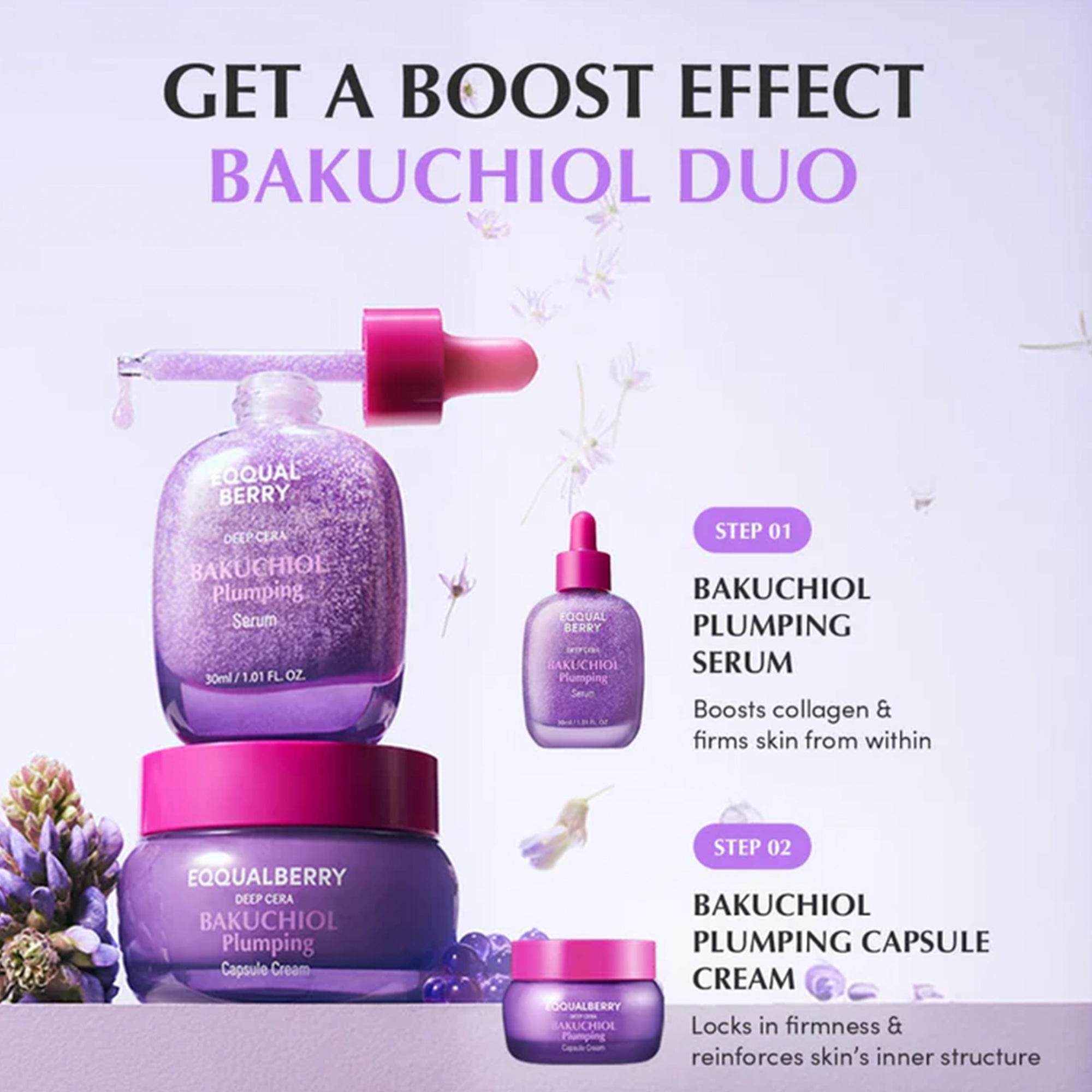 Eqqualberry Deep Cera Bakuchiol Capsule Cream 50ml Jar