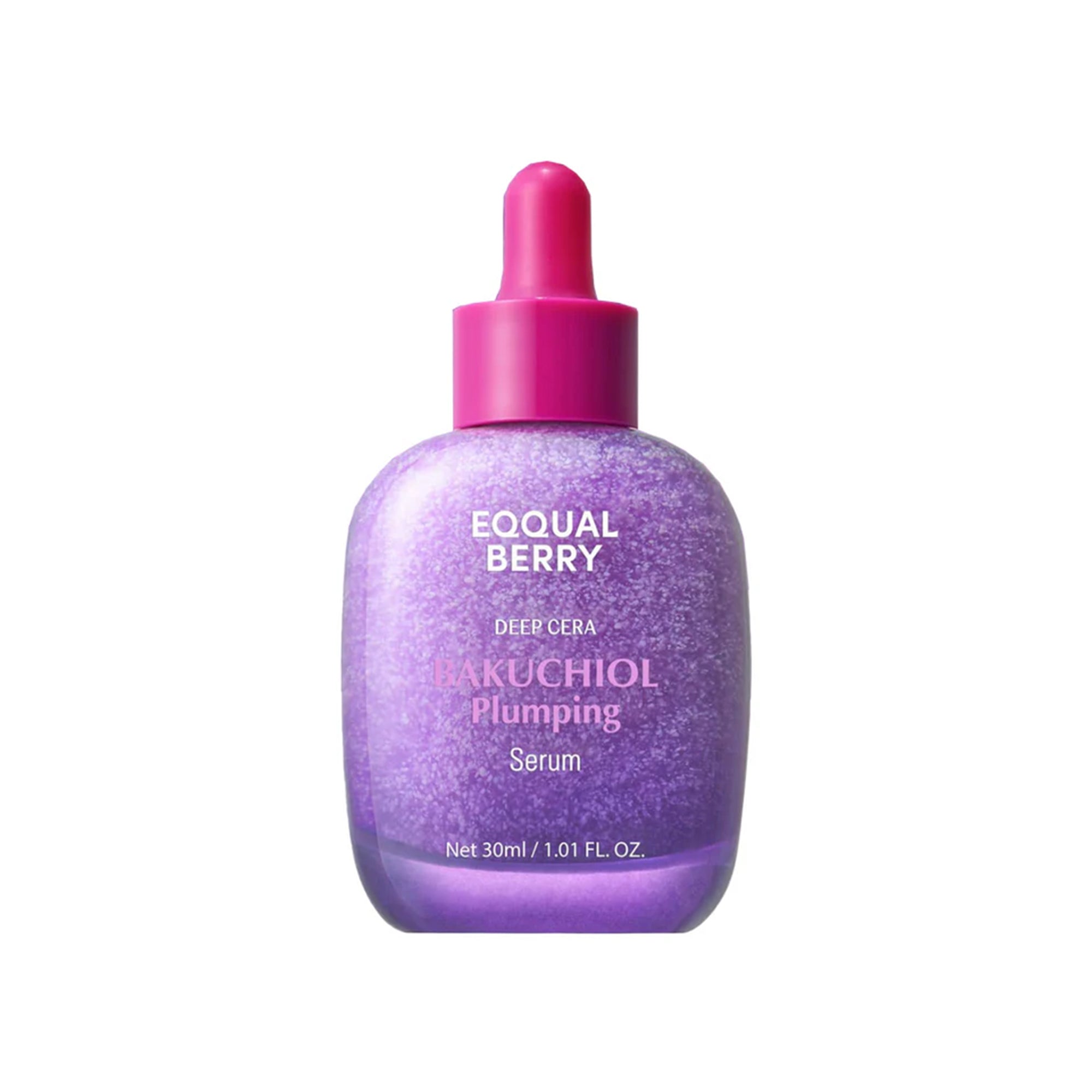 Eqqualberry Deep Cera Bakuchiol Plumping Serum 30ml Pipette Bottle