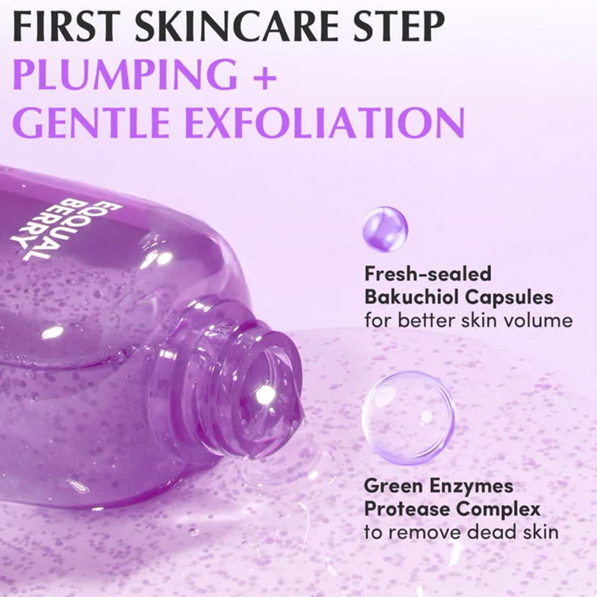 Eqqualberry Deep Cera Bakuchiol Plumping Capsule Toner 150ml Bottle