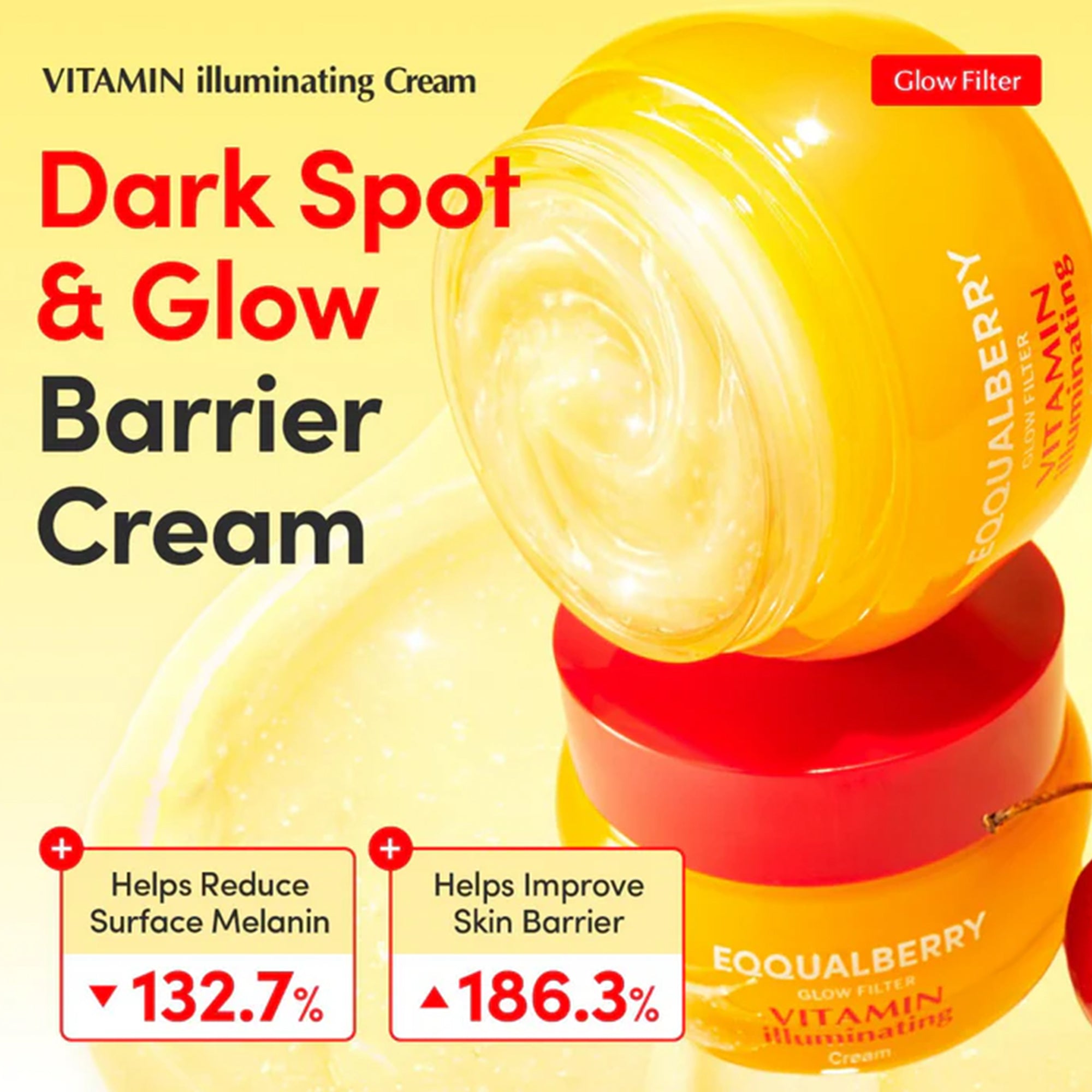 Eqqualberry Deep Cera Vitamin Cream 50ml Jar