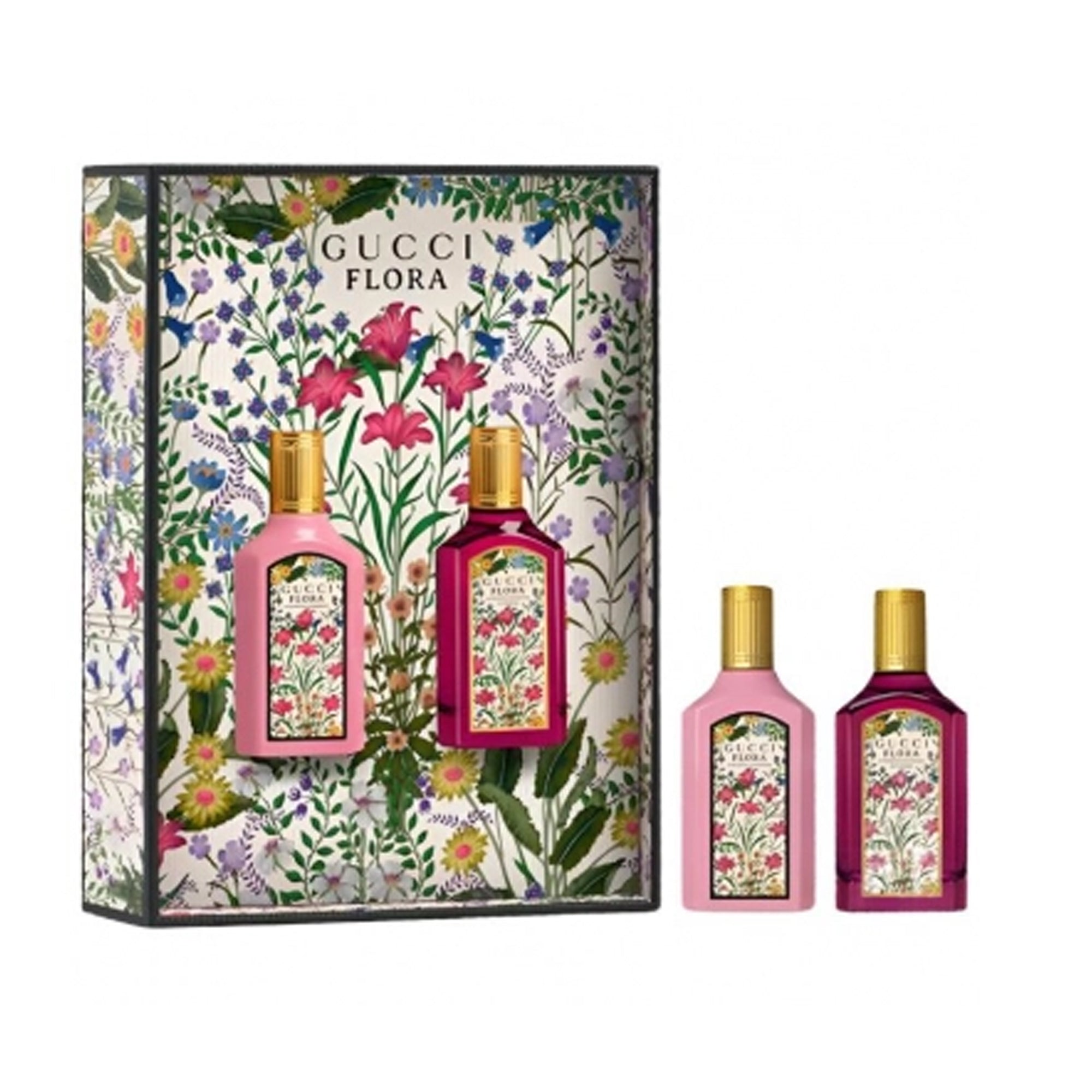 Gucci Flora Gardenia & Gucci Gorgeous Eau De Parfum 2 x 5ml Gift Set