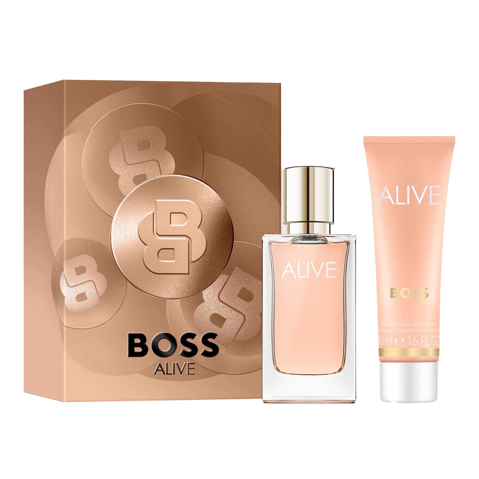 Hugo Boss Alive Eau De Parfum 30ml & Body Lotion 50ml Gift Set