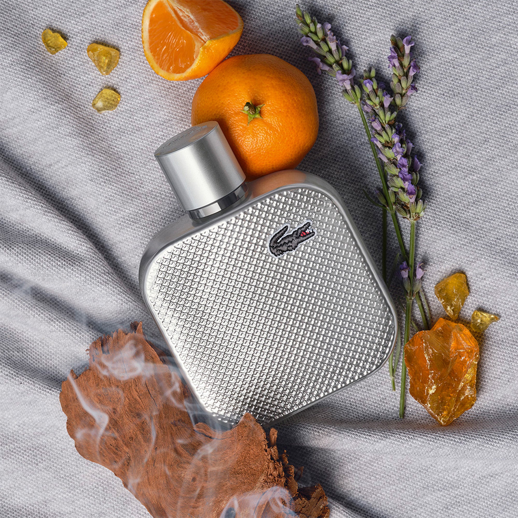Lacoste L1212 Silver Grey Eau De Parfum 100ml Spray