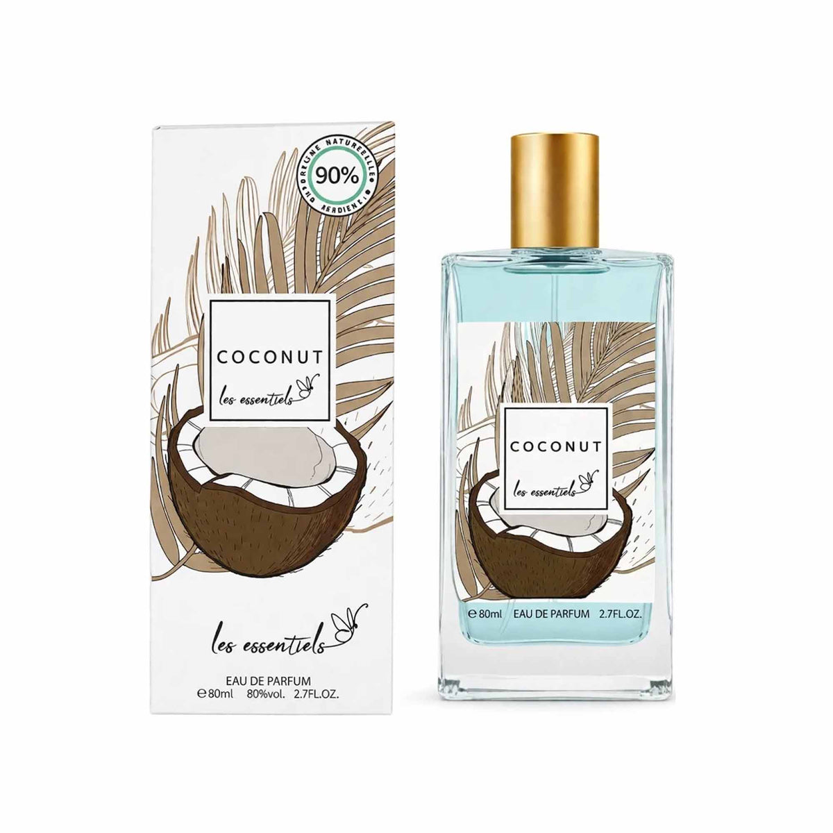 Les Essentiels Coconut Eau De Parfum 80ml Spray