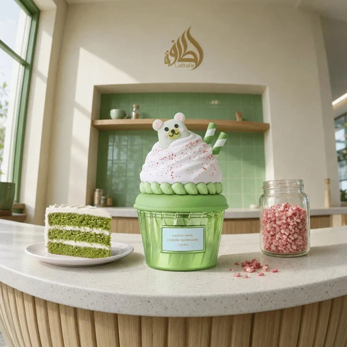 Lattafa Give Me Gourmand Matcha Swirl Eau De Parfum 75ml Spray