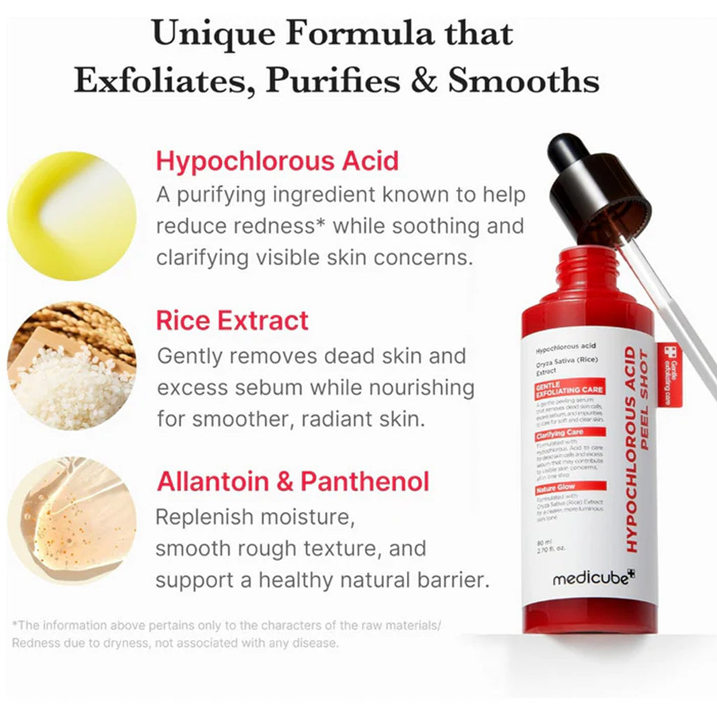 Medicube Hypo Acid Peel Shot 80ml Pipette Bottle