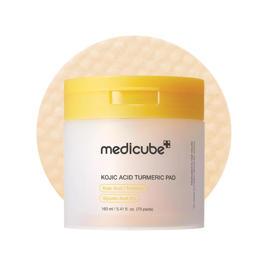Medicube Kojic Acid Turmeric Toner Pad 70pcs Jar